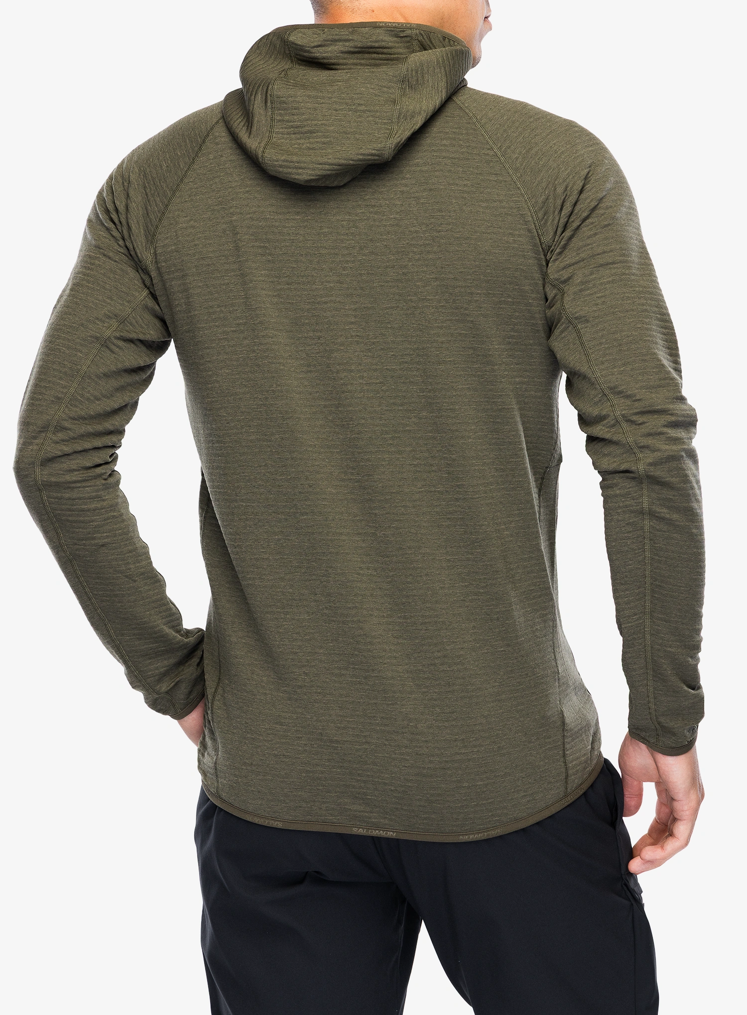 Hoodie Salomon Essential Lightwarm HD - grape leaf