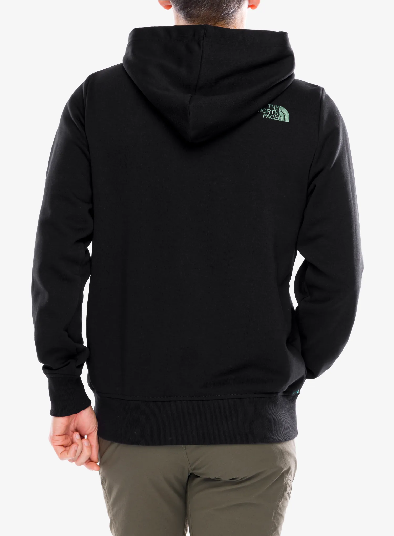 Hoodie The North Face Drew Peak Light Hoodie - tnf black/duck green