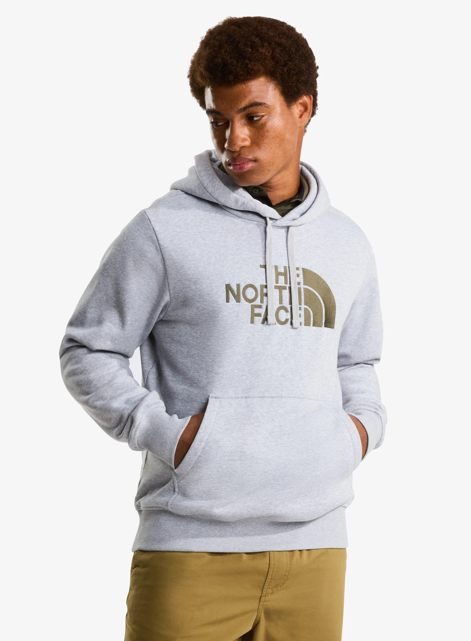 Hoodie The North Face Drew Peak Pullover Hoodie - grey/taupe green