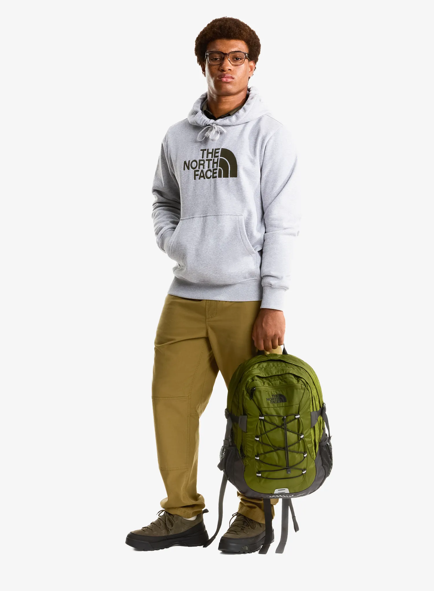 Hoodie The North Face Drew Peak Pullover Hoodie - grey/taupe green