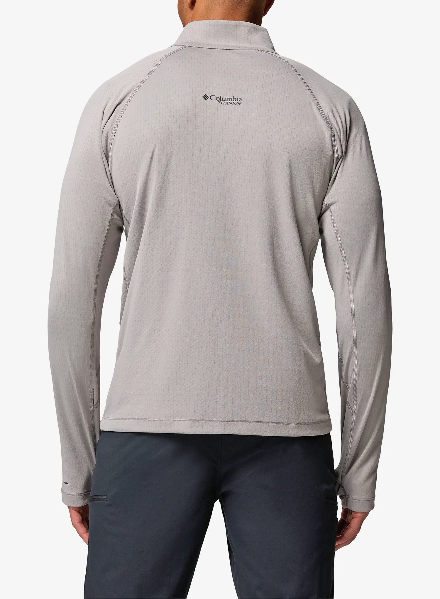 Pullover mit Reißverschluss Columbia DriVenture Half Zip - ti titanium