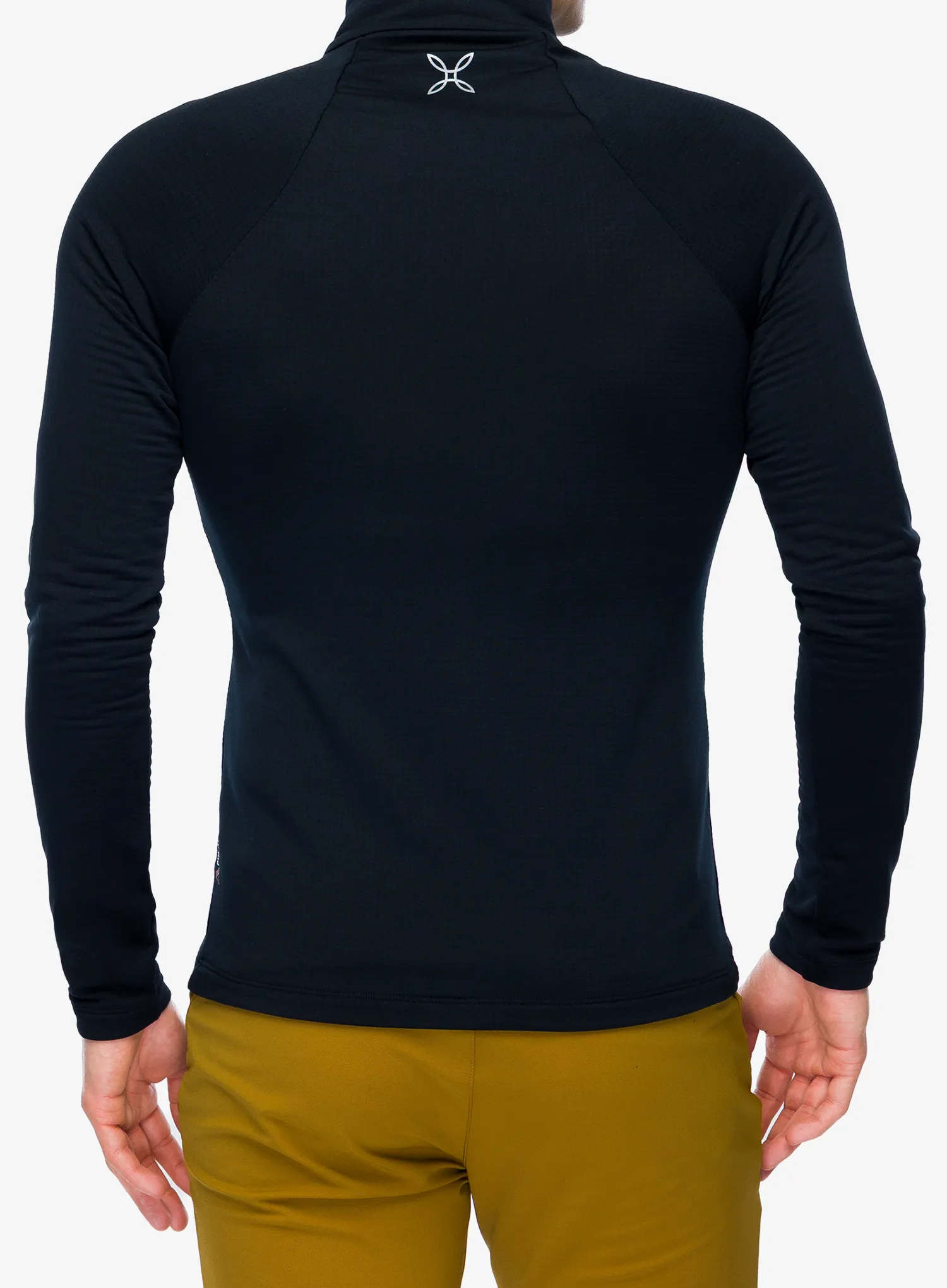 Pullover mit Reißverschluss Montura Peak Power Grid Polartec Anorak - black