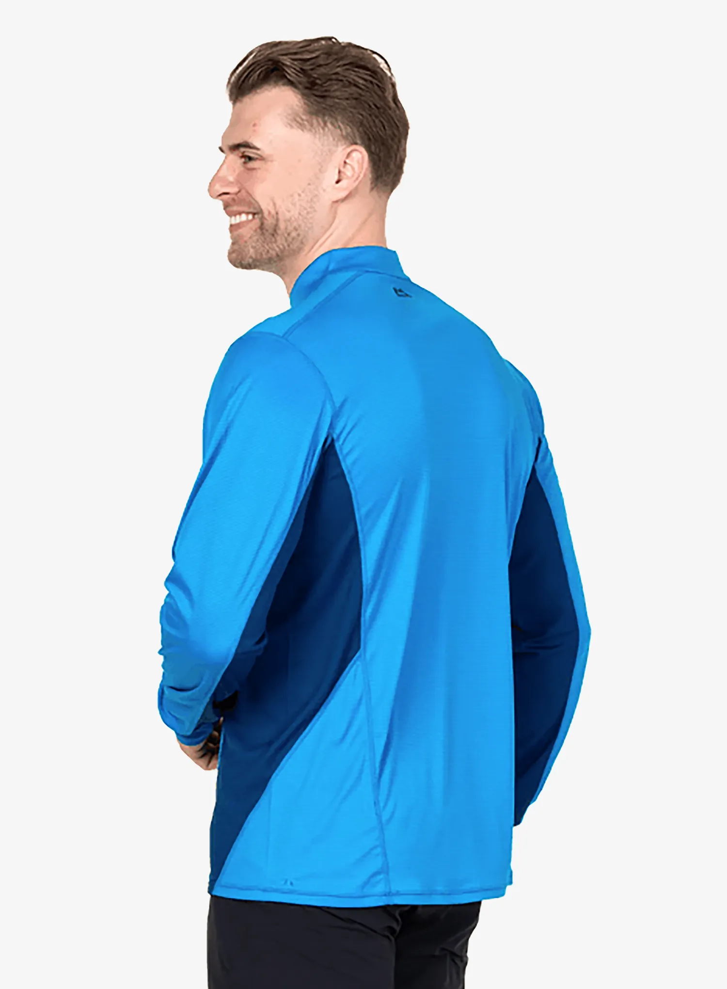 Pullover mit Reißverschluss Mountain Equipment Ignis LS Zip-T -  atlantic/admiral