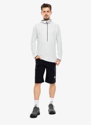 Pullover mit Reißverschluss The North Face Summit Direct Sun Hoodie - pearl stone