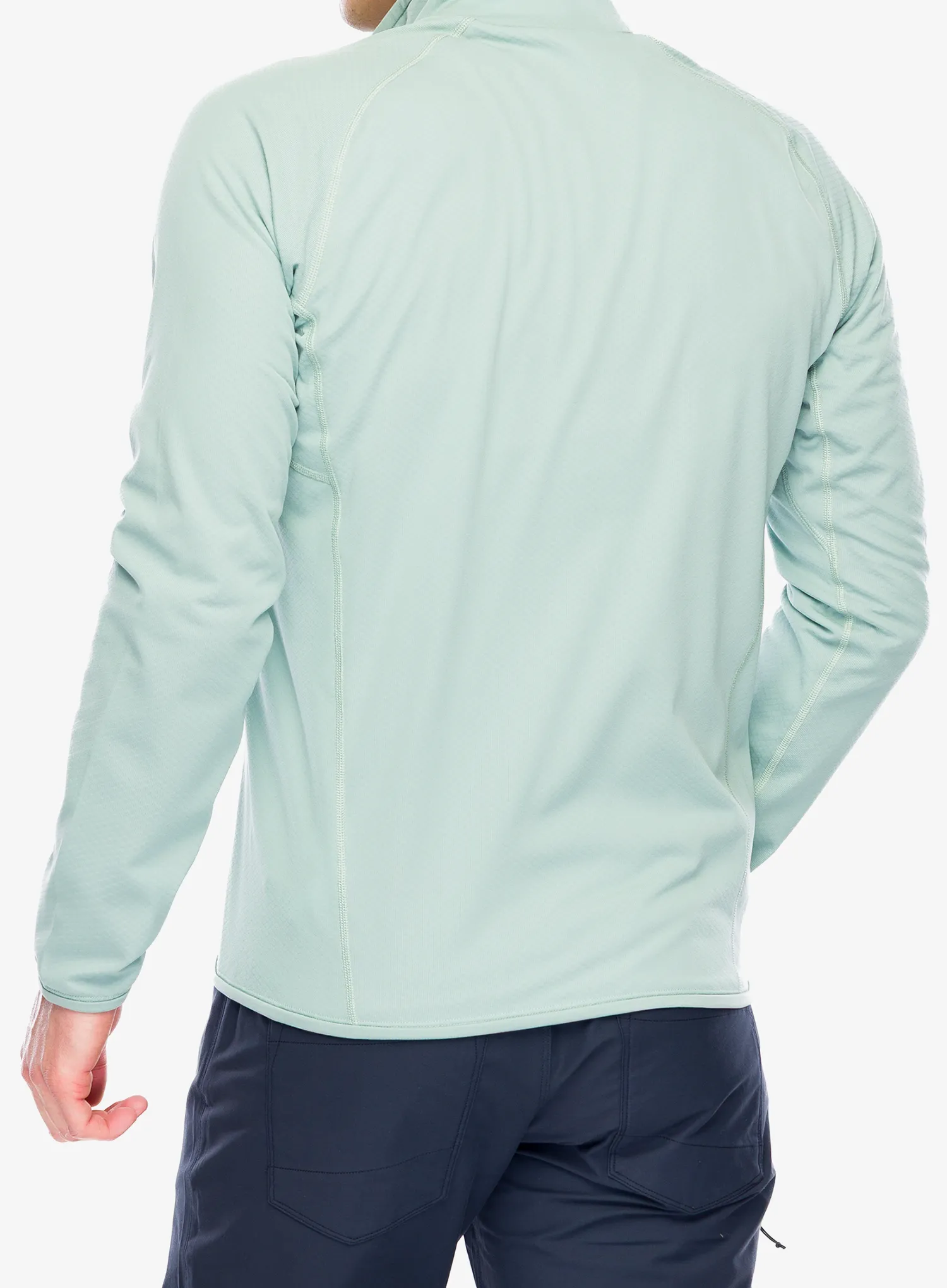 Sweatshirt mit Reißverschluss Arcteryx Delta Jacket - stone green