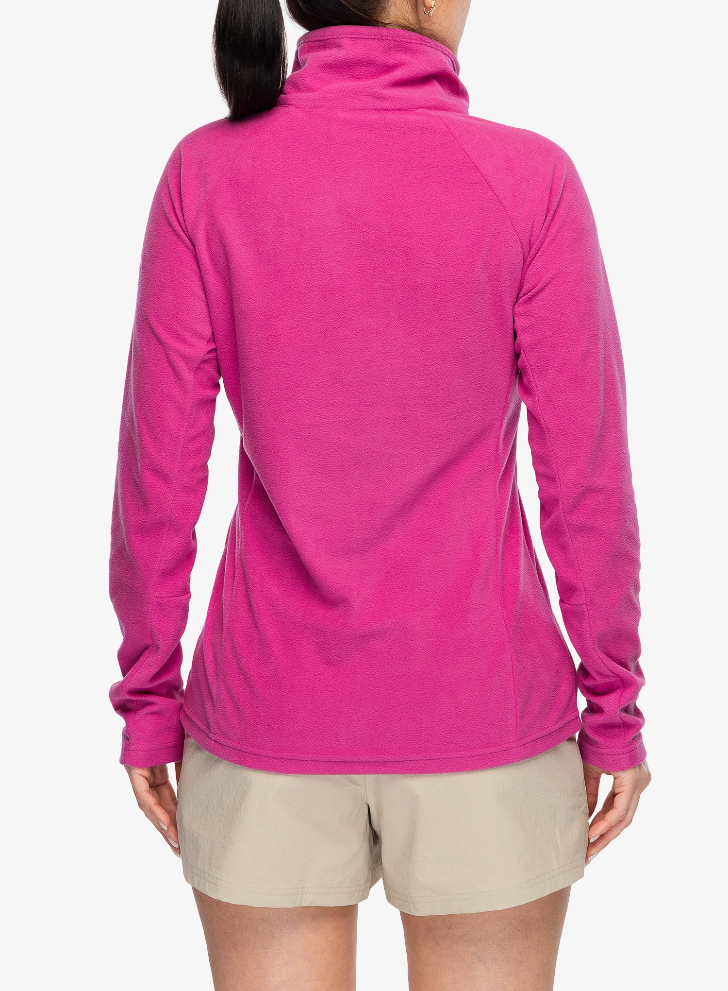 Pullover mit Reißverschluss Damen Columbia Glacial IV 1/2 Zip - fuchsia