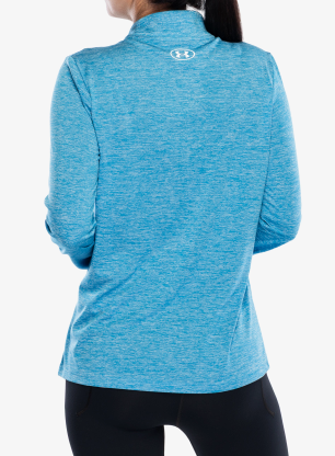 Pullover mit Reißverschluss Damen Under Armour UA Tech Twist 1/2 Zip - ether blue/white