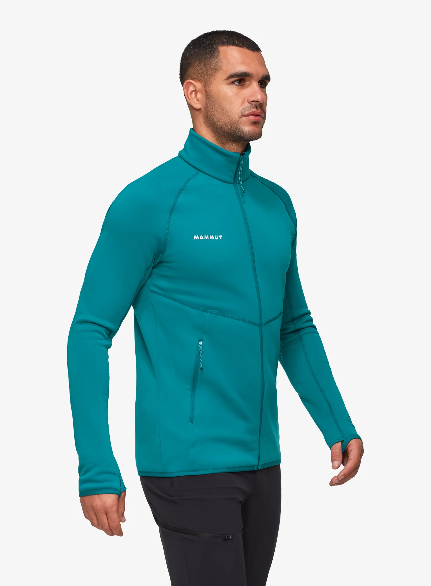 Sweatshirt mit Reißverschluss Mammut Aconcagua ML Jacket - deep teal