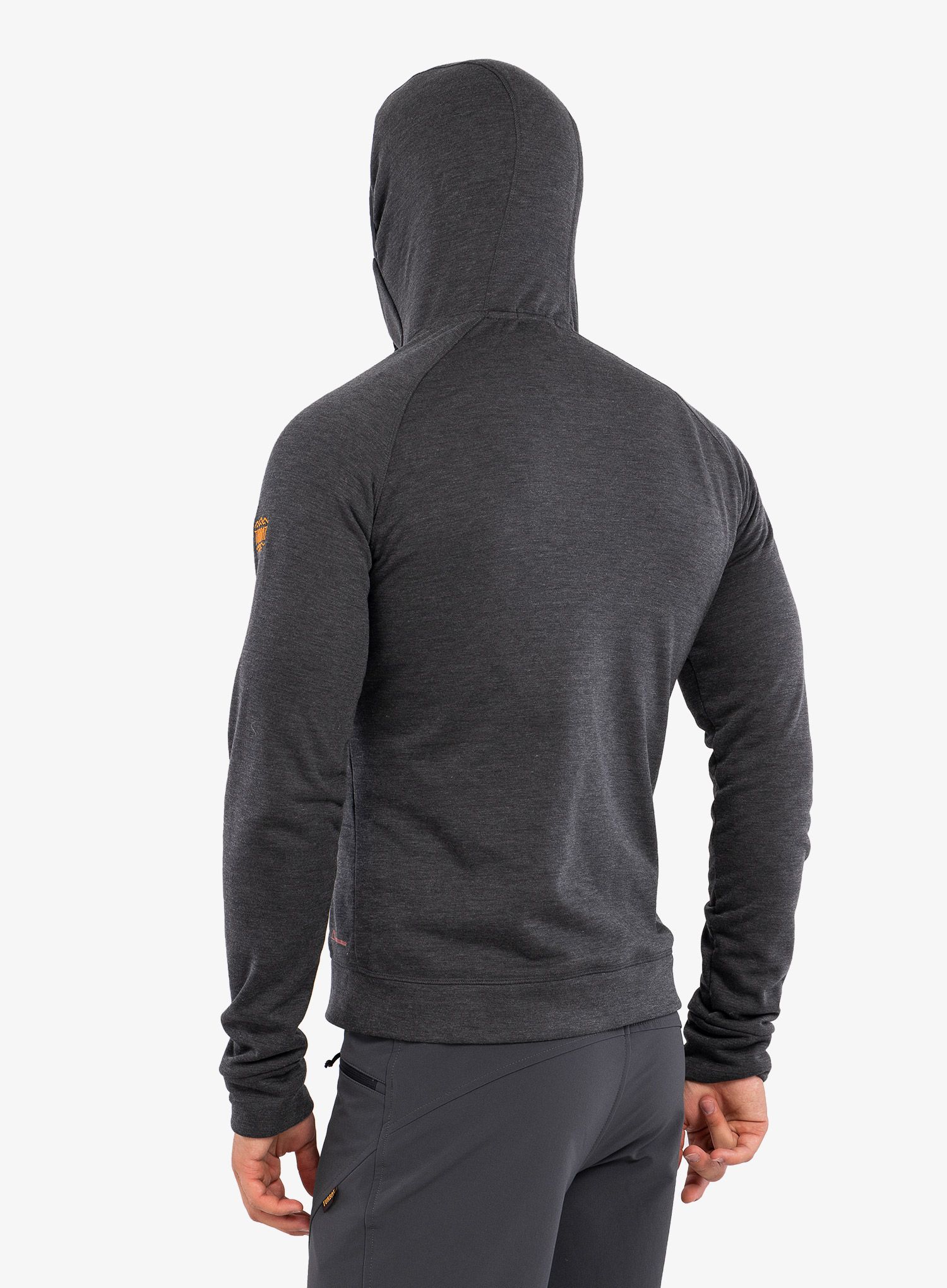 Fleecepullover Turbat Peak - jet black