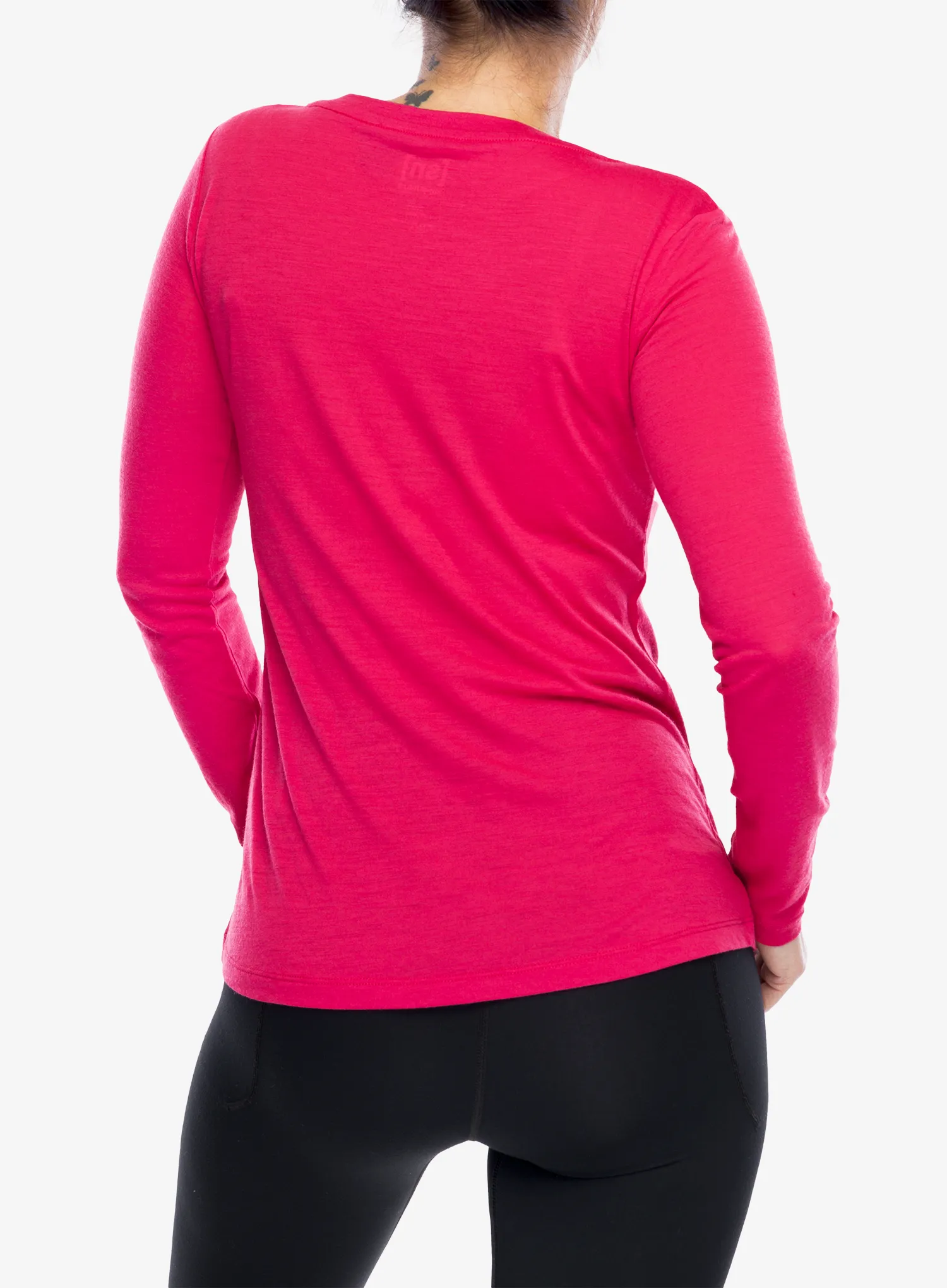 Longsleeve Damen Super.natural Gondola Ls - pinky pink/various