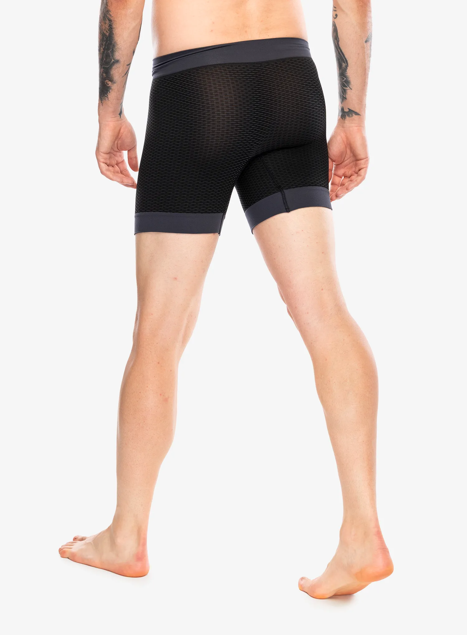 Boxershorts Herren Brubeck Base Layer Boxer Shorts - graphite