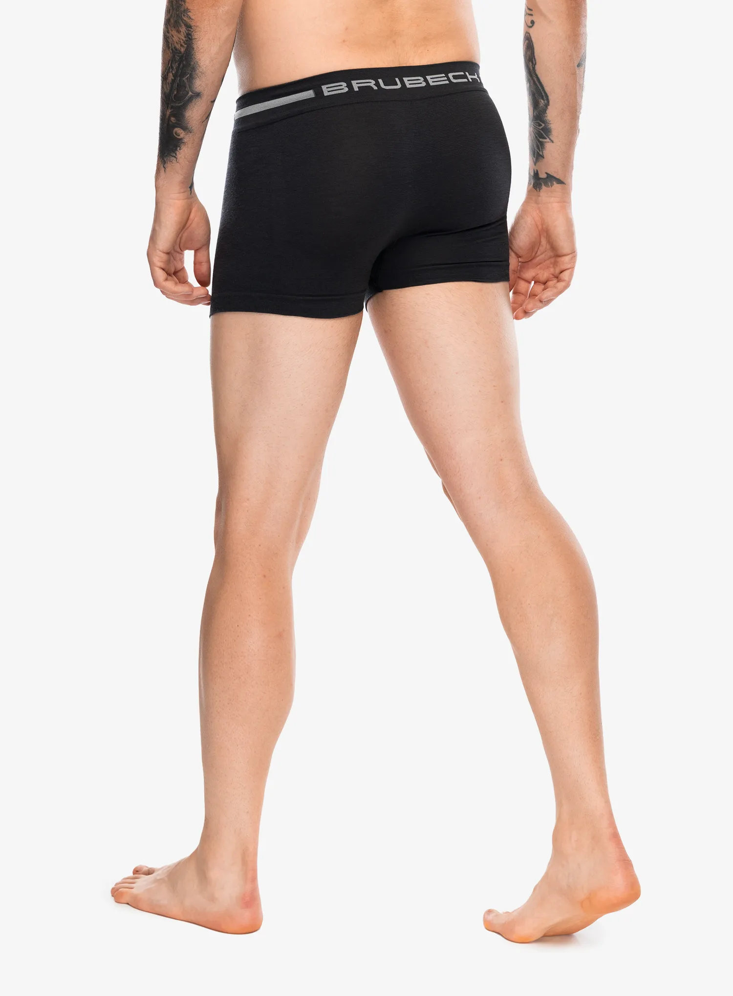 Boxershorts Brubeck Comfort Wool Boxer Shorts - graphite