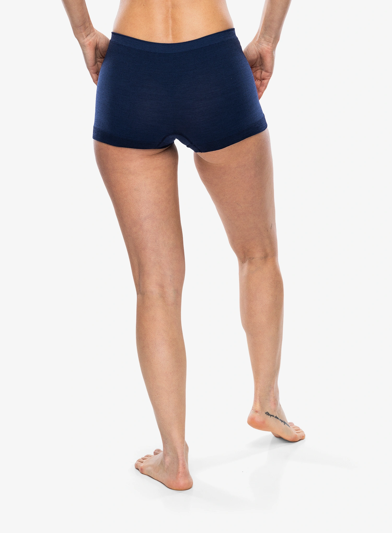 Boxershorts Damen Brubeck Classic Comfort Merino Boxer Shorts - navy blue