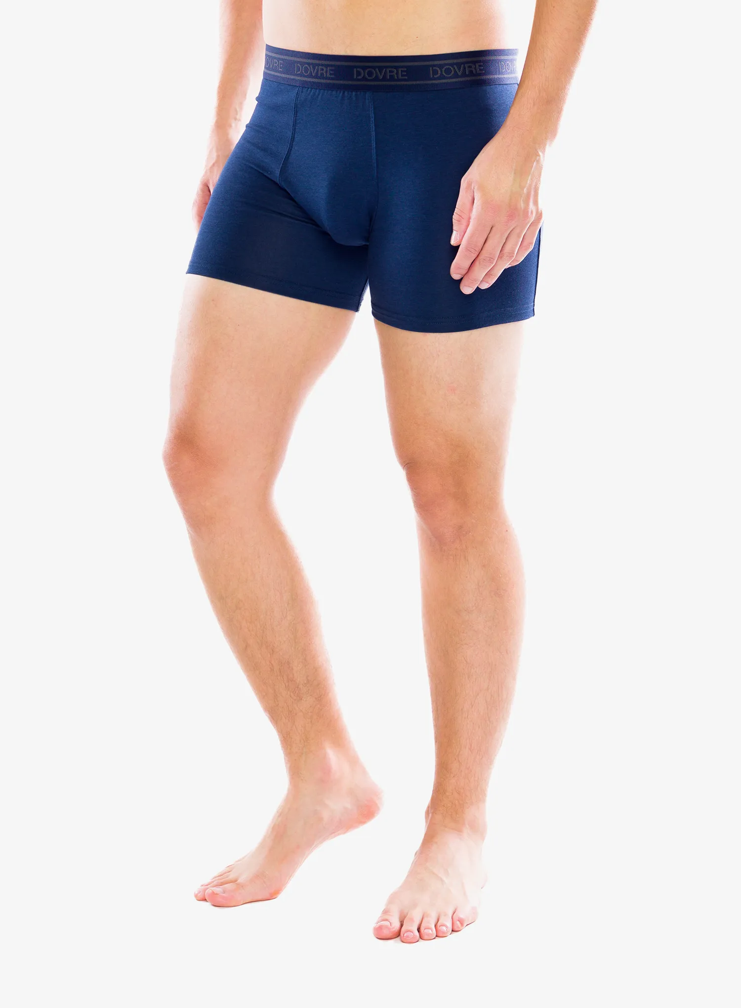 Boxershorts Dovre Tights 3-Pack Bamboo - dark navy