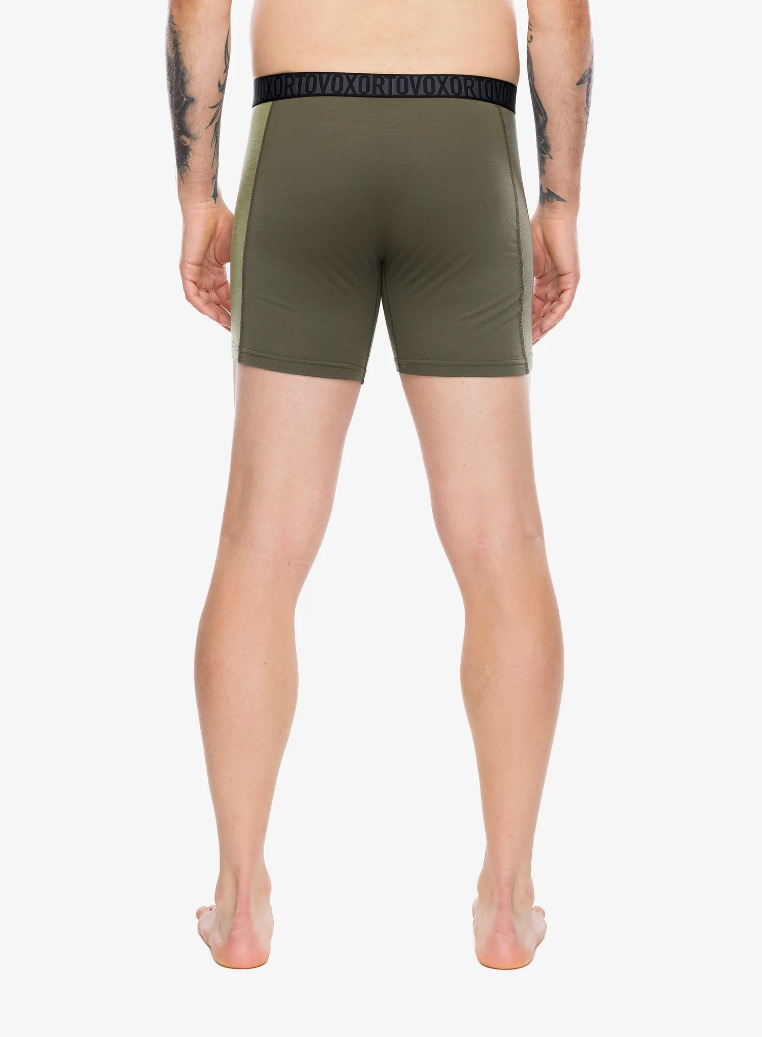 Boxershorts Ortovox 150 Essential Boxer Briefs - dark wild herbs