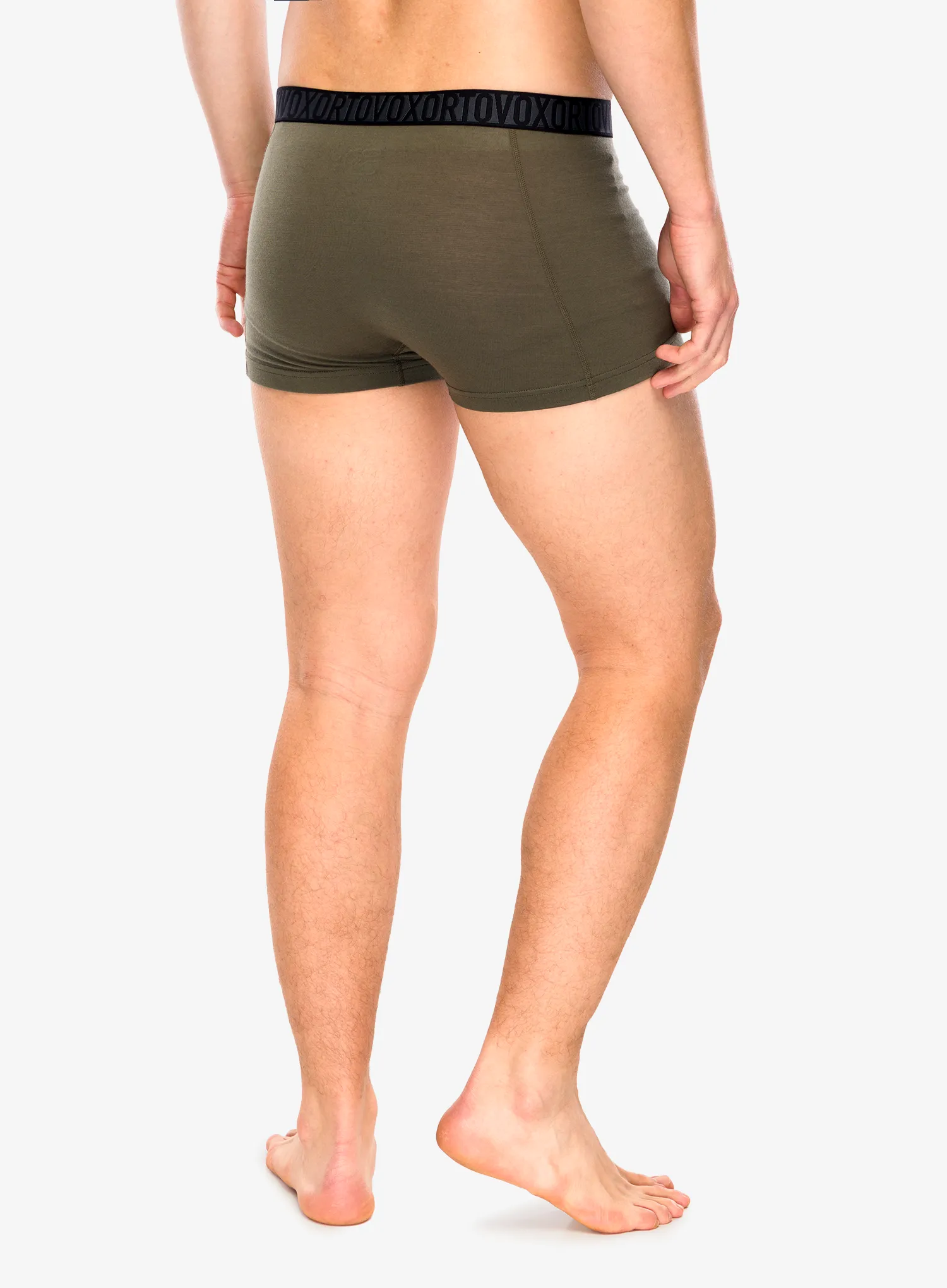 Boxershorts Ortovox 150 Essential Trunks - dark wild herbs