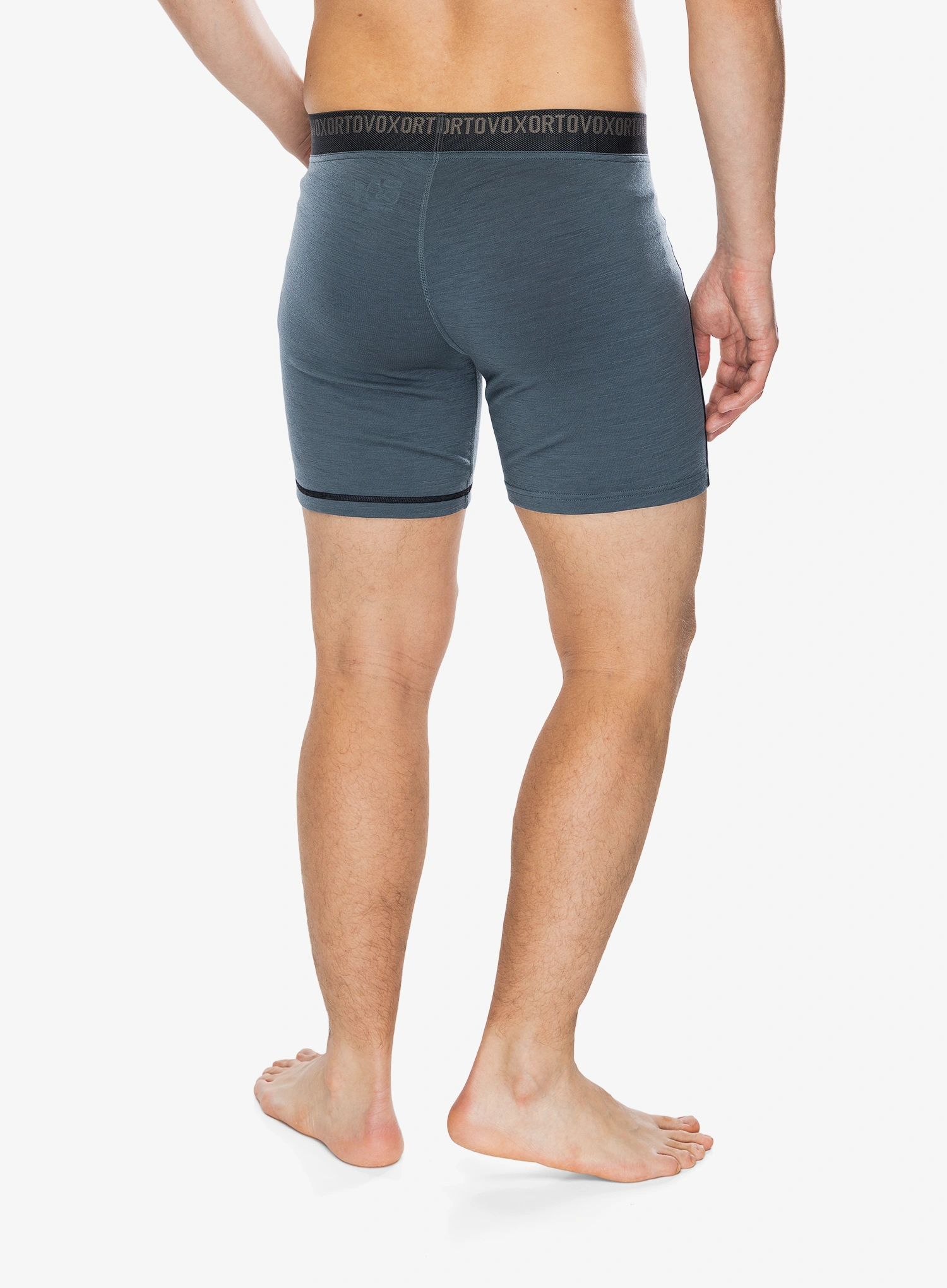 Boxershorts Ortovox 185 Rock N Wool Boxer - dark arctic grey