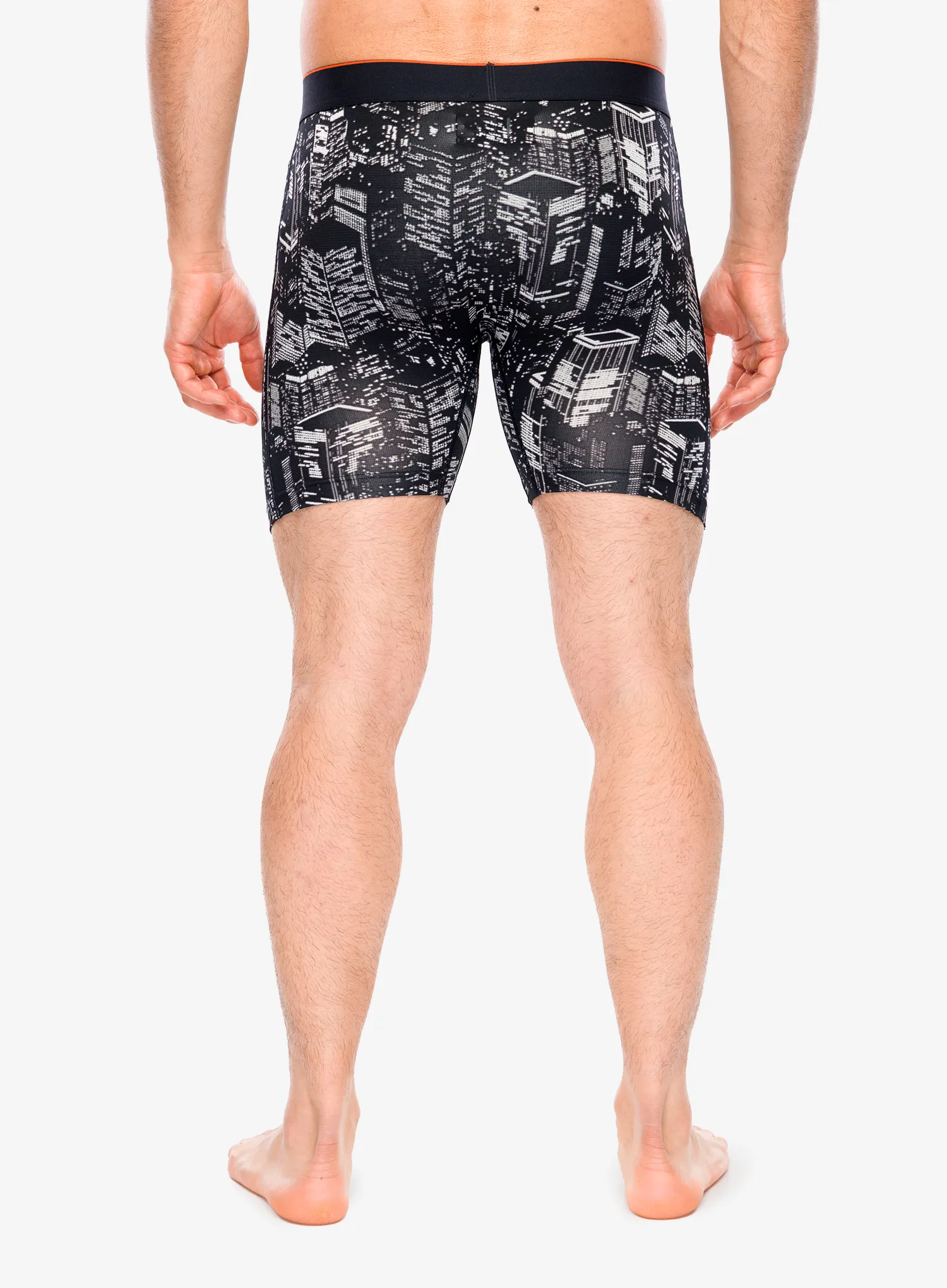 Boxershorts Saxx Multi-Sport Mesh Boxer Brief Fly - night city/black