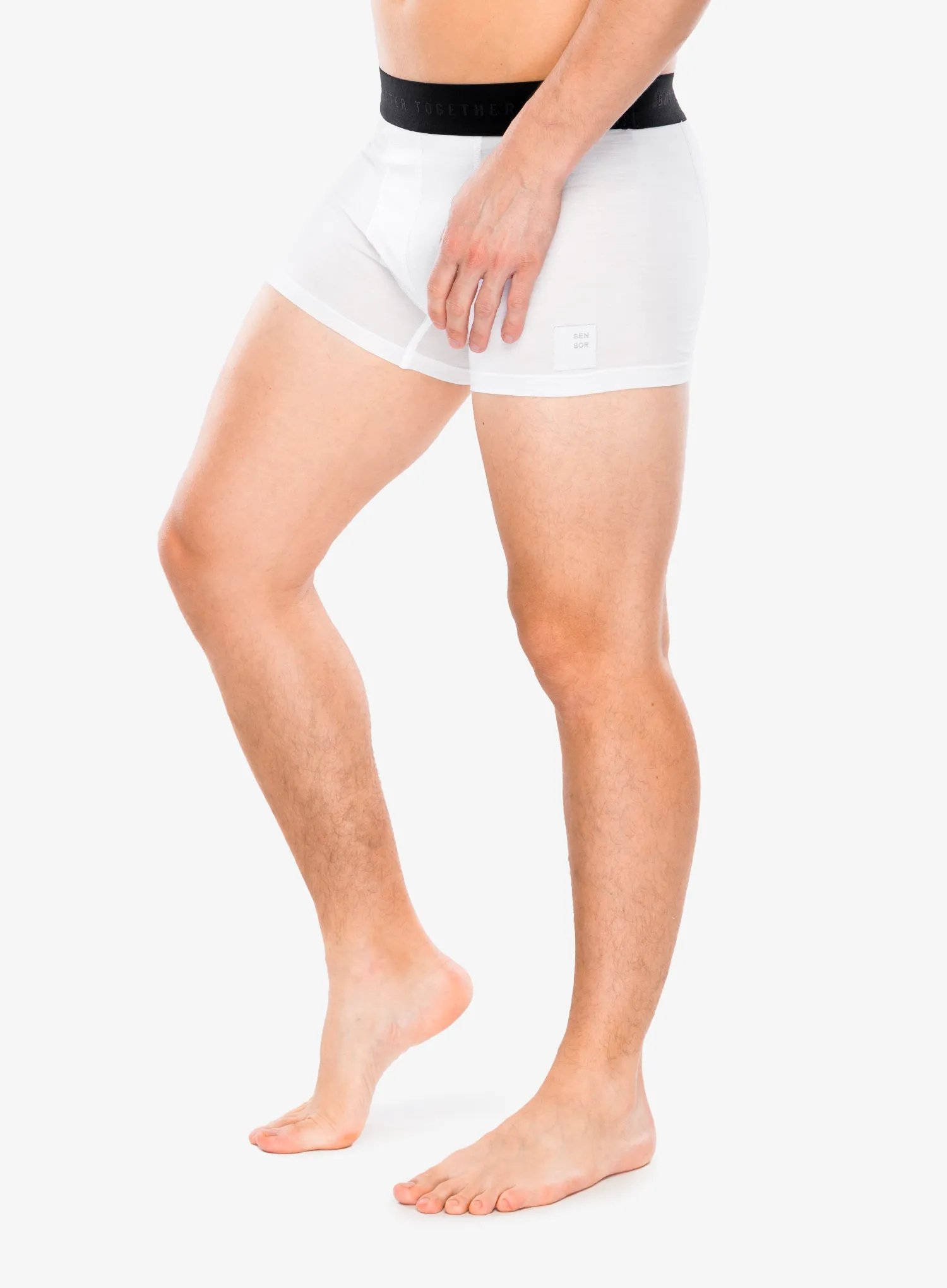 Boxershorts Sensor Merino Cordura Boxers - white