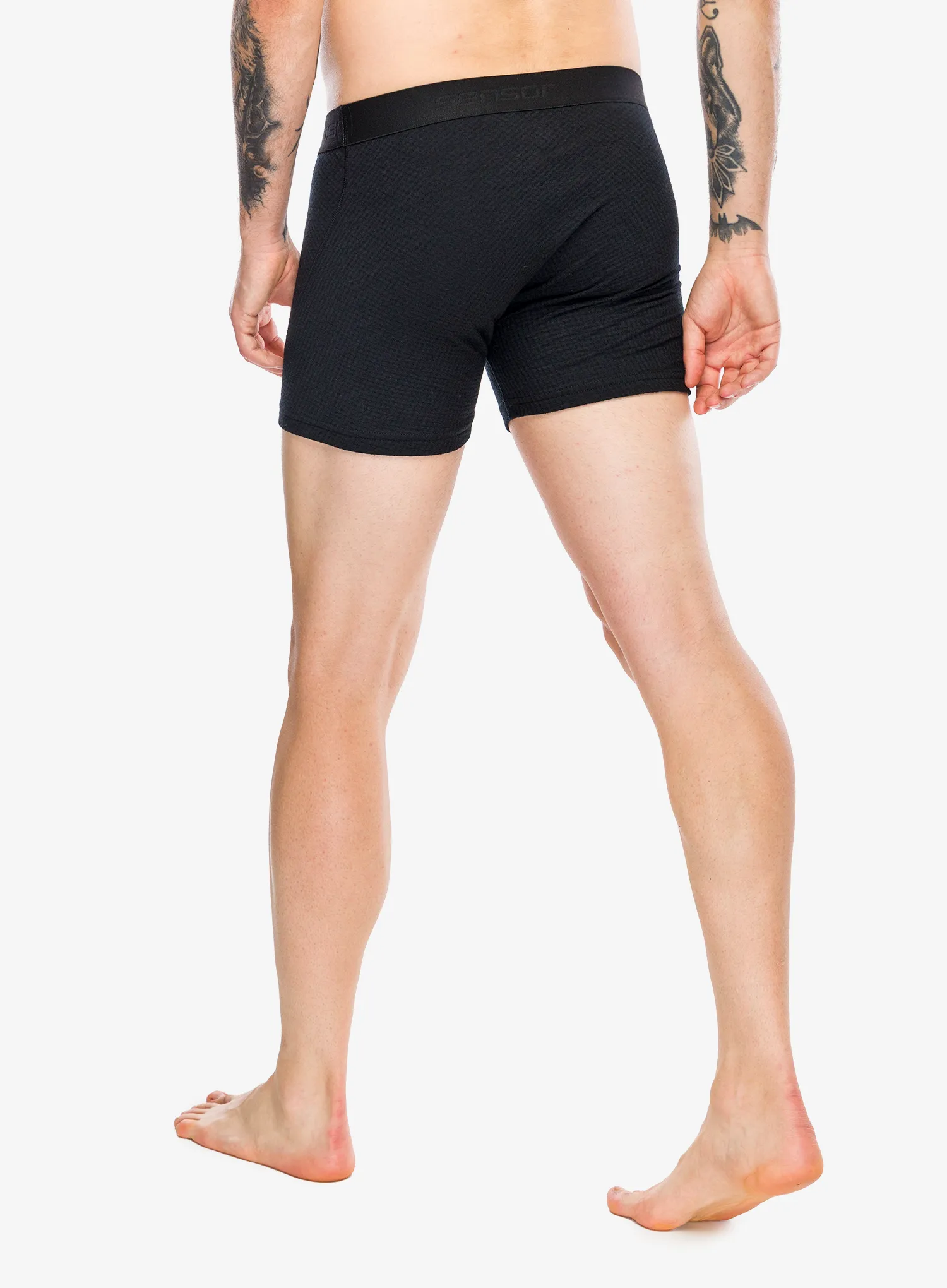 Boxershorts Sensor Merino DF Boxers - black