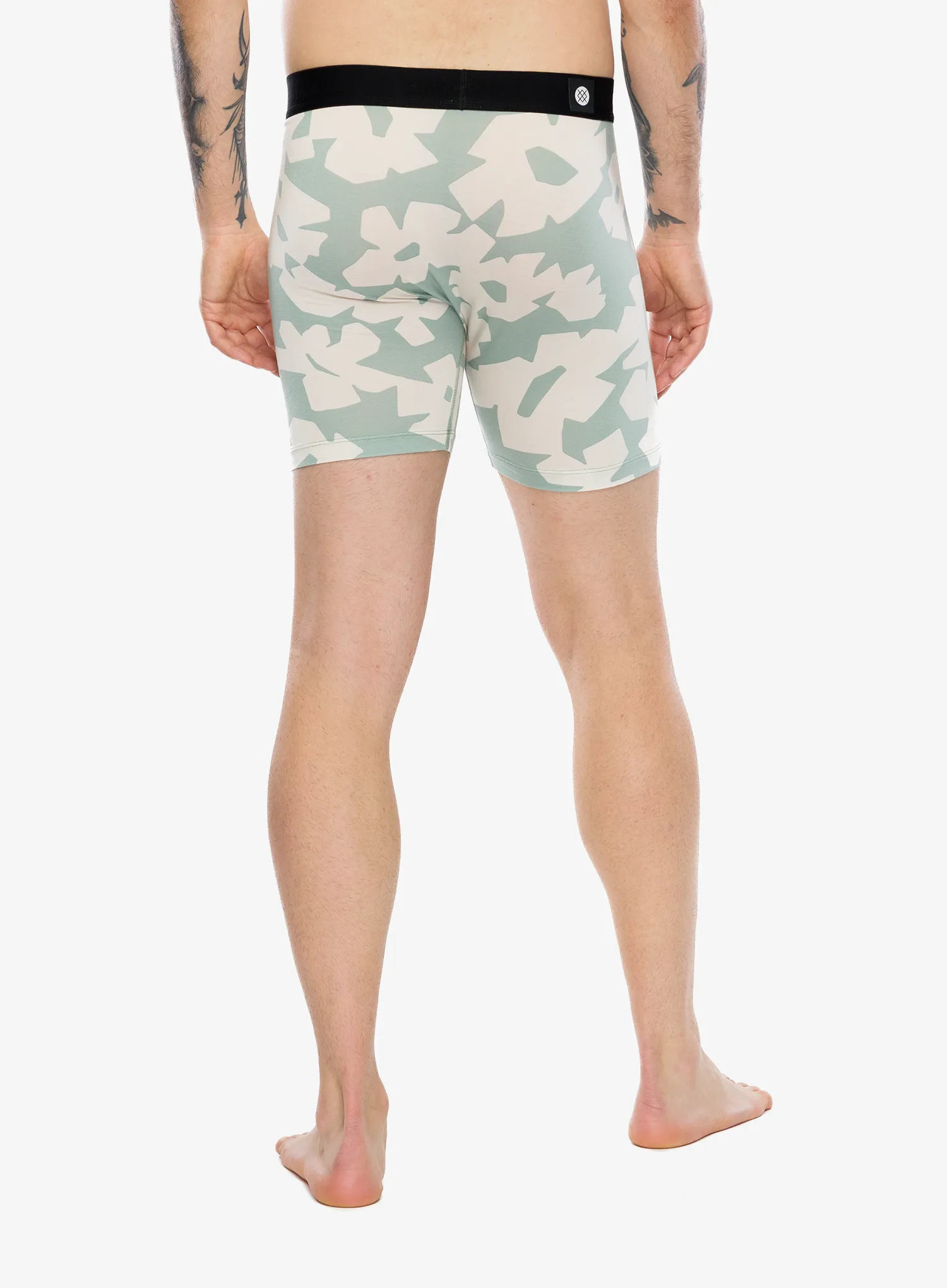 Boxershorts Stance Paper Floral Wholester - green
