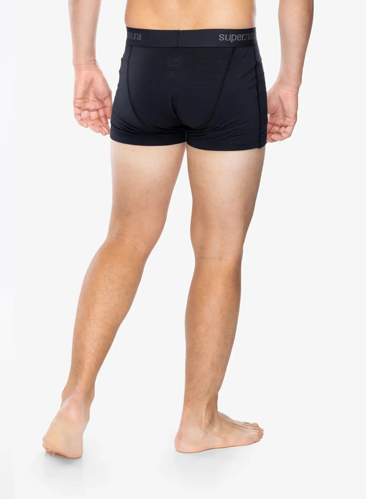 Boxershorts Super.natural Tundra175 Boxer 2-Pack - jet black/jet black