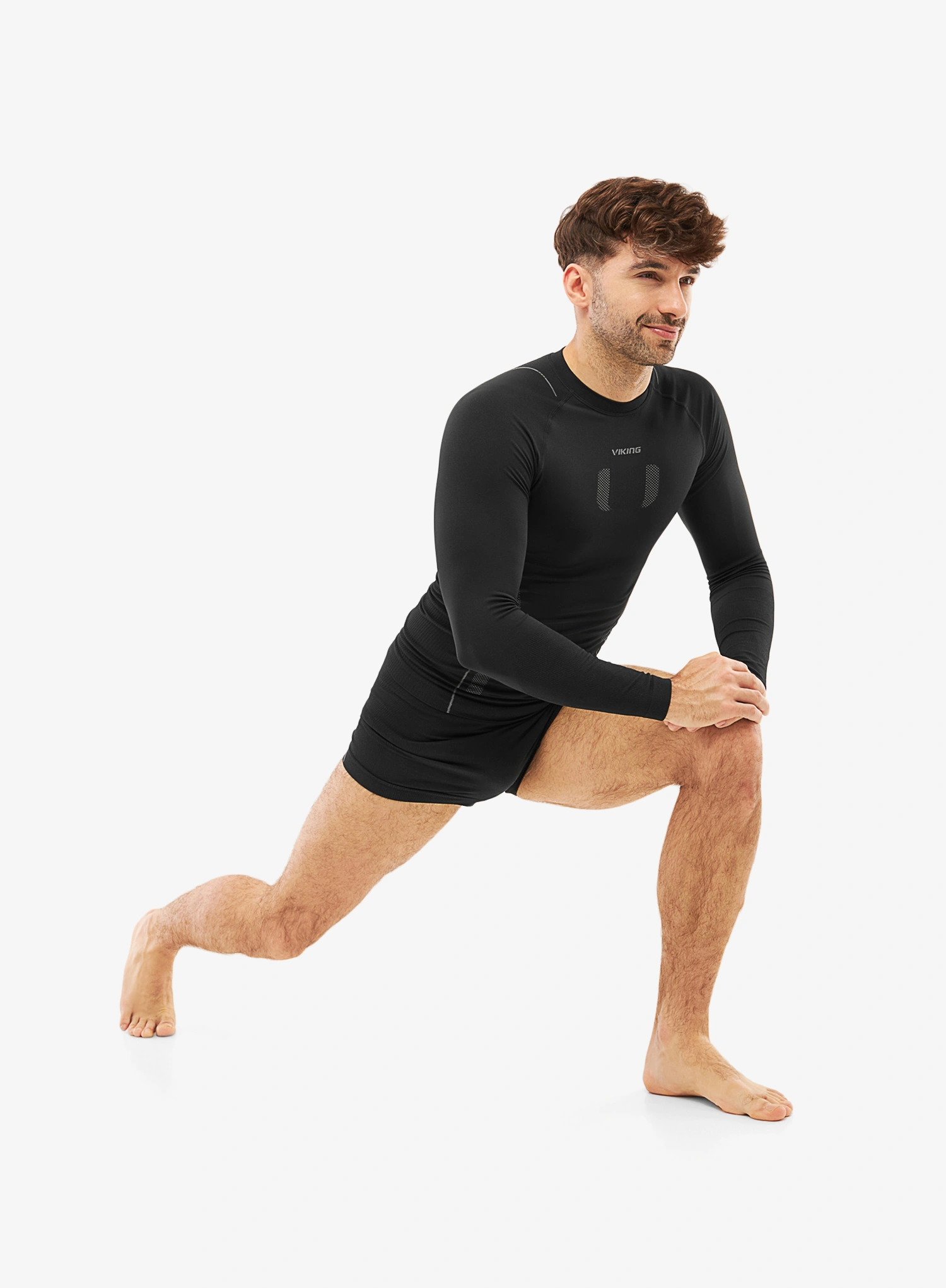 Boxershorts Viking Base Layer Eiger 2.0 Boxer Shorts - black/grey