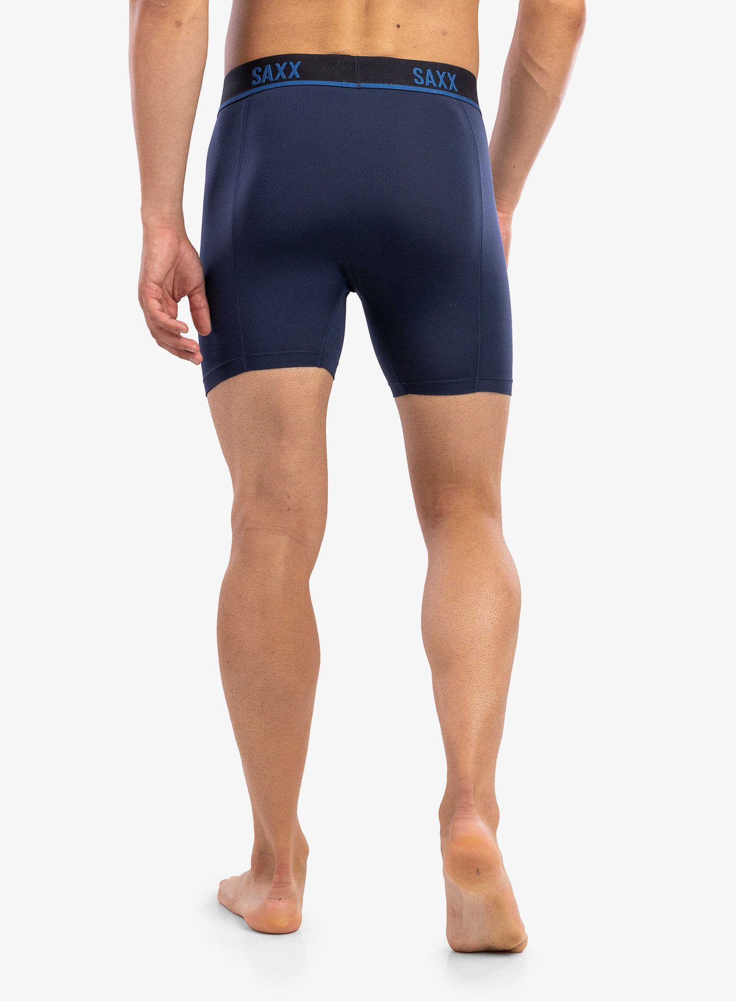 Boxershorts Saxx Kinetic HD Boxer Brief - navy/city blue