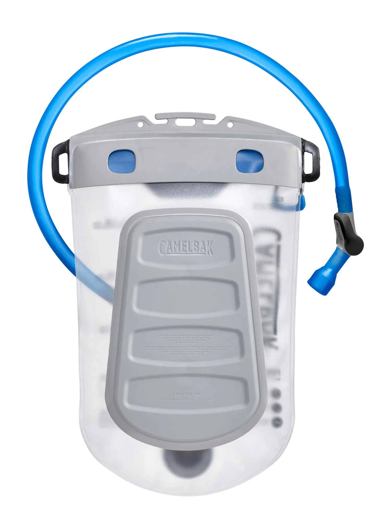 Trinkblase CamelBak Fusion 2L Reservoir with Tru Zip Waterproof Zipper - clear