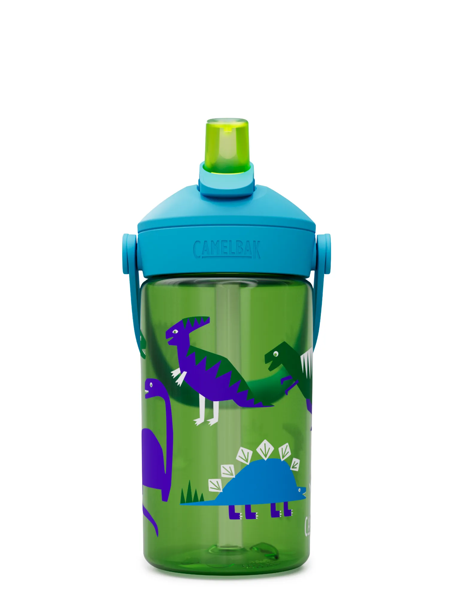 Trinkflasche Kinder CamelBak Thrive Flip Straw Kids 400ml - hip dinos