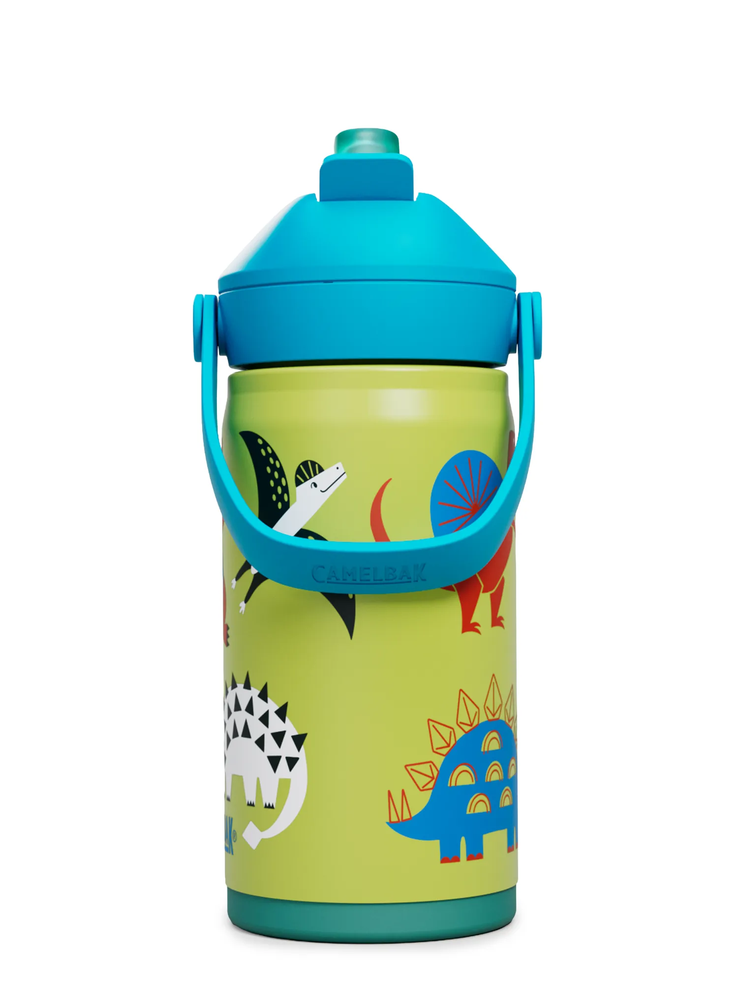 Thermo-Trinkflasche Kinder Camelbak Thrive Flip Straw Kids Insulated SST 350 ml - dino jam