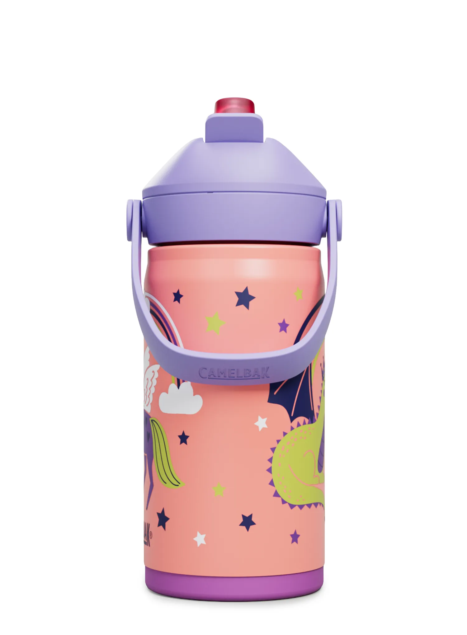 Thermo-Trinkflasche Kinder Camelbak Thrive Flip Straw Kids Insulated SST 350 ml - magic unicorns