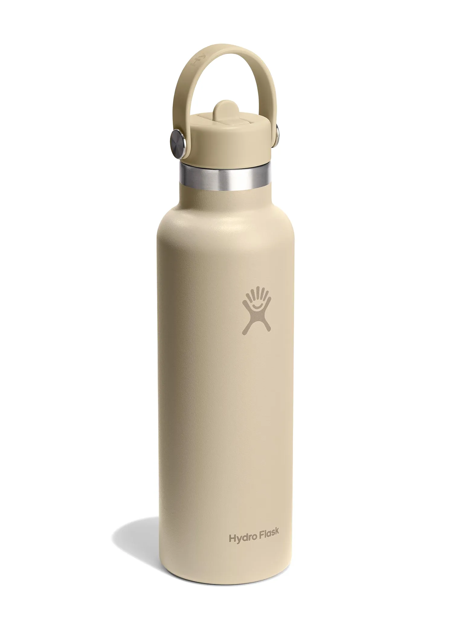Thermo-Trinkflasche Hydro Flask 21 Oz Standard Flex Straw Cap (621 ml) - oat