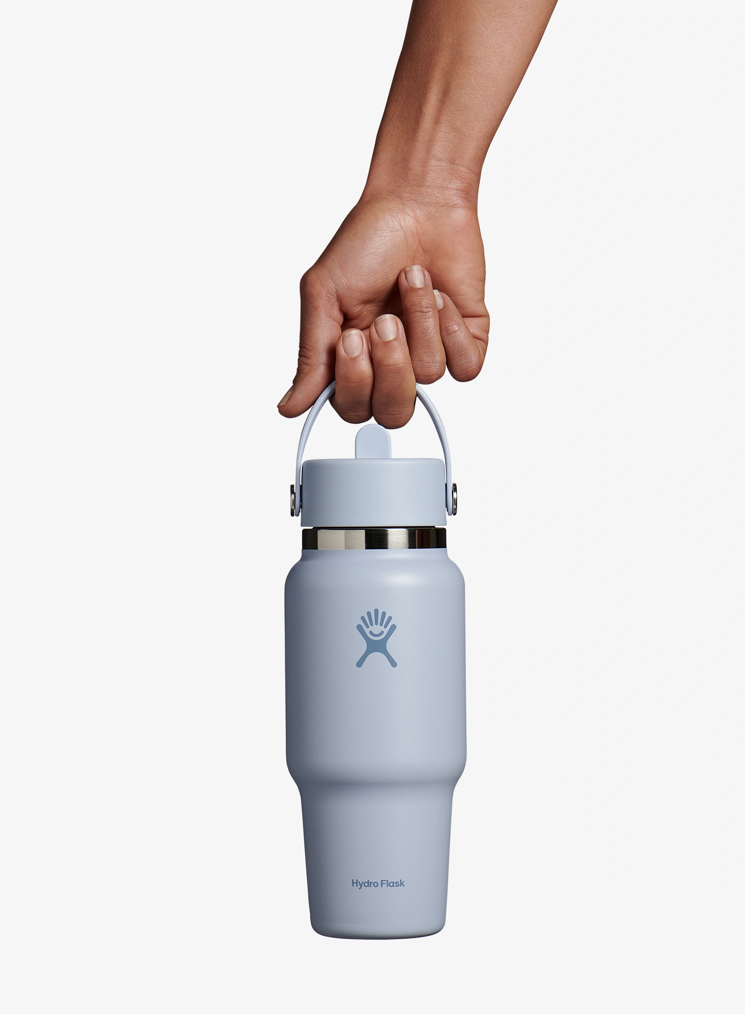 Thermo-Trinkflasche Hydro Flask 24 Oz Wide Flex Straw Travel Bottle (710 ml) - surf