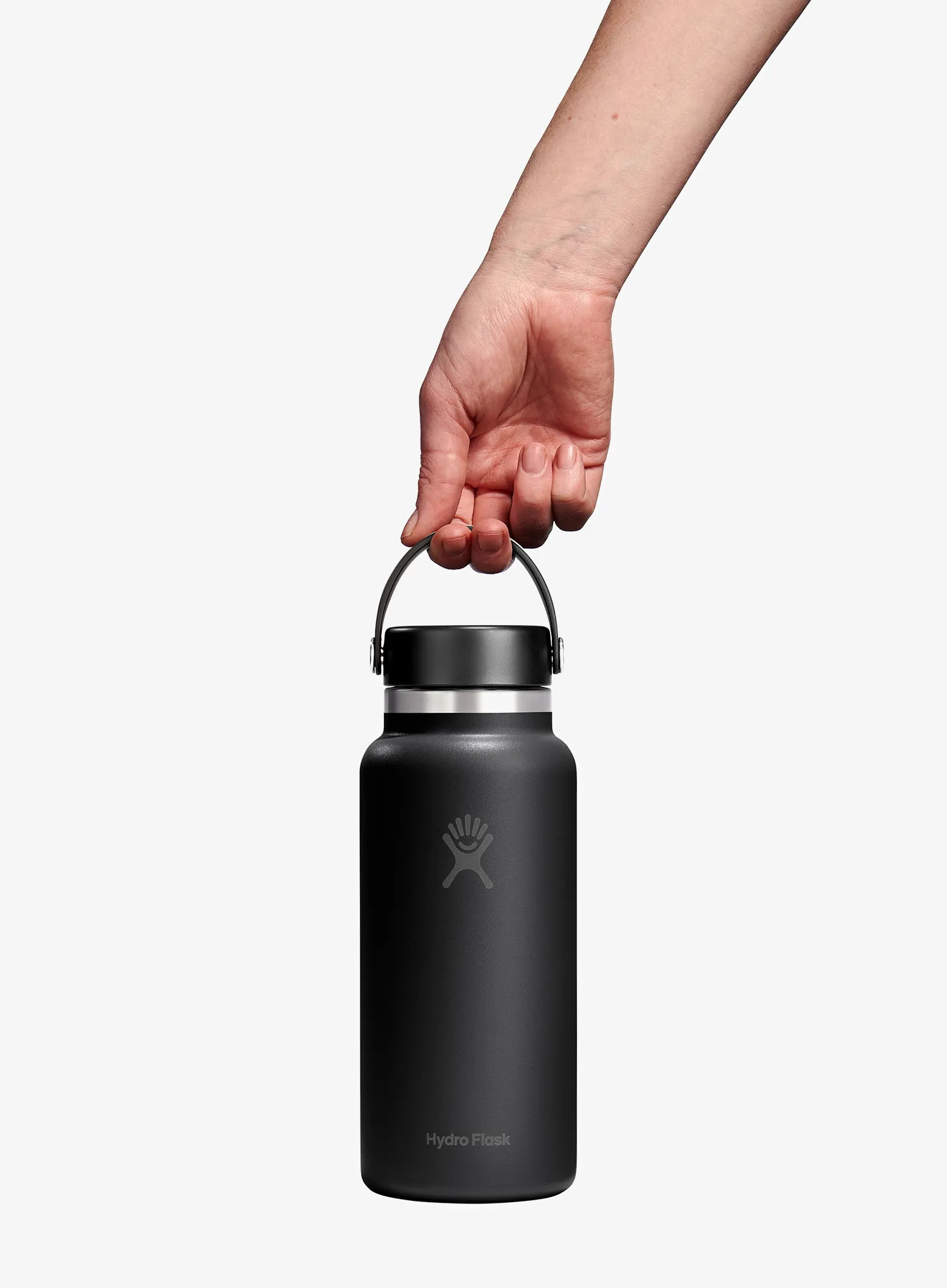 Thermo-Trinkflasche Hydro Flask 32 Oz Wide Flex Cap (946 ml) - black