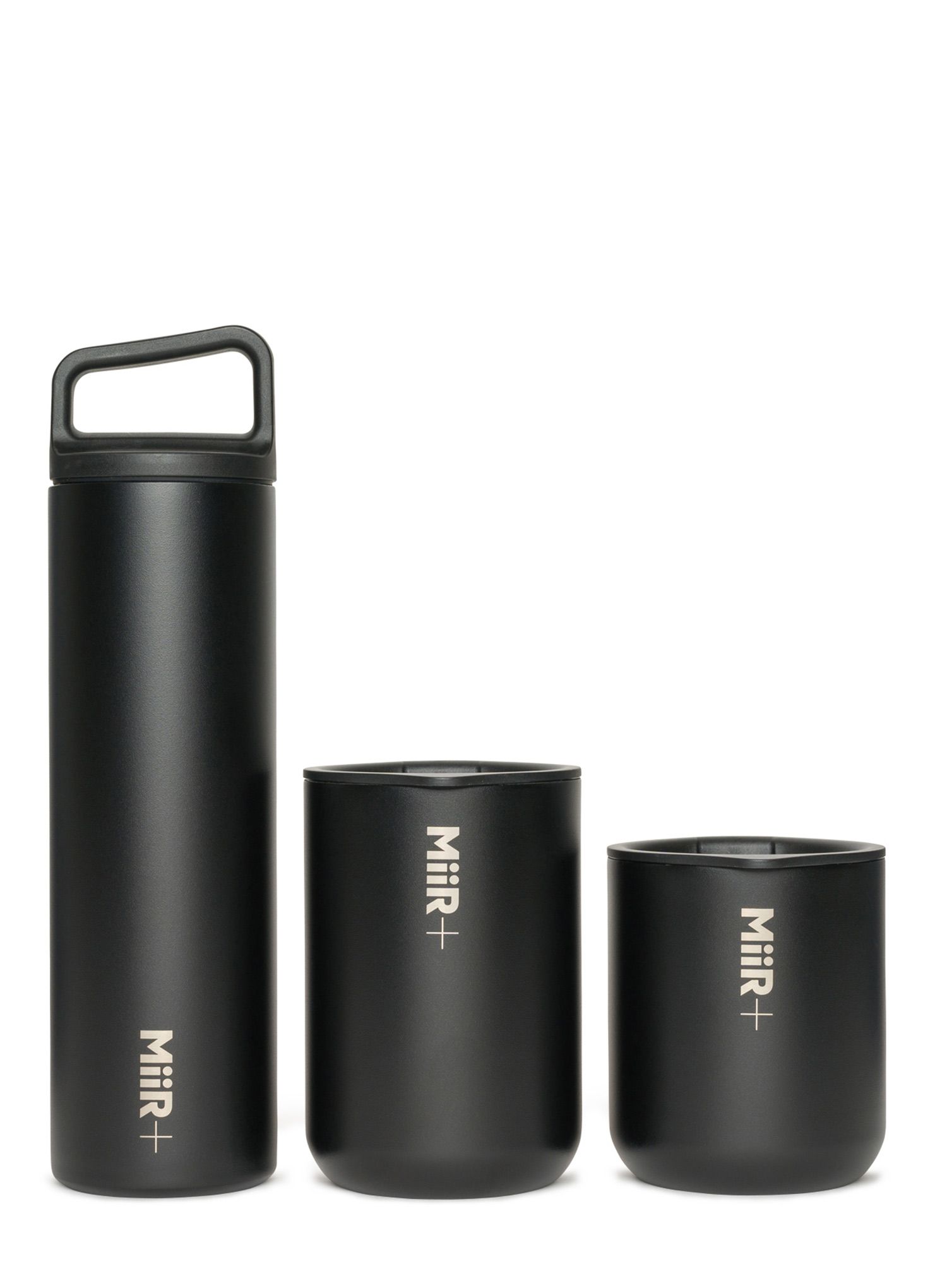 Thermo-Trinkflasche MiiR Climate+ Wide Mouth Bottle (590 ml) - black