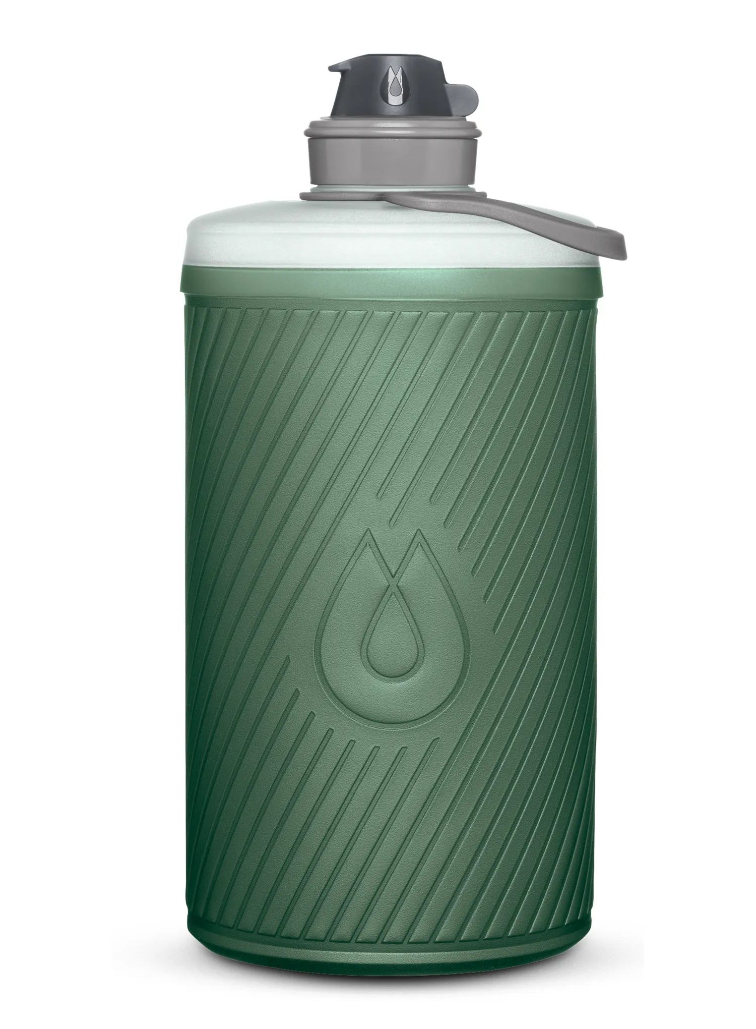 Trinkflasche HydraPak Flux Bottle 1,5L - sage green