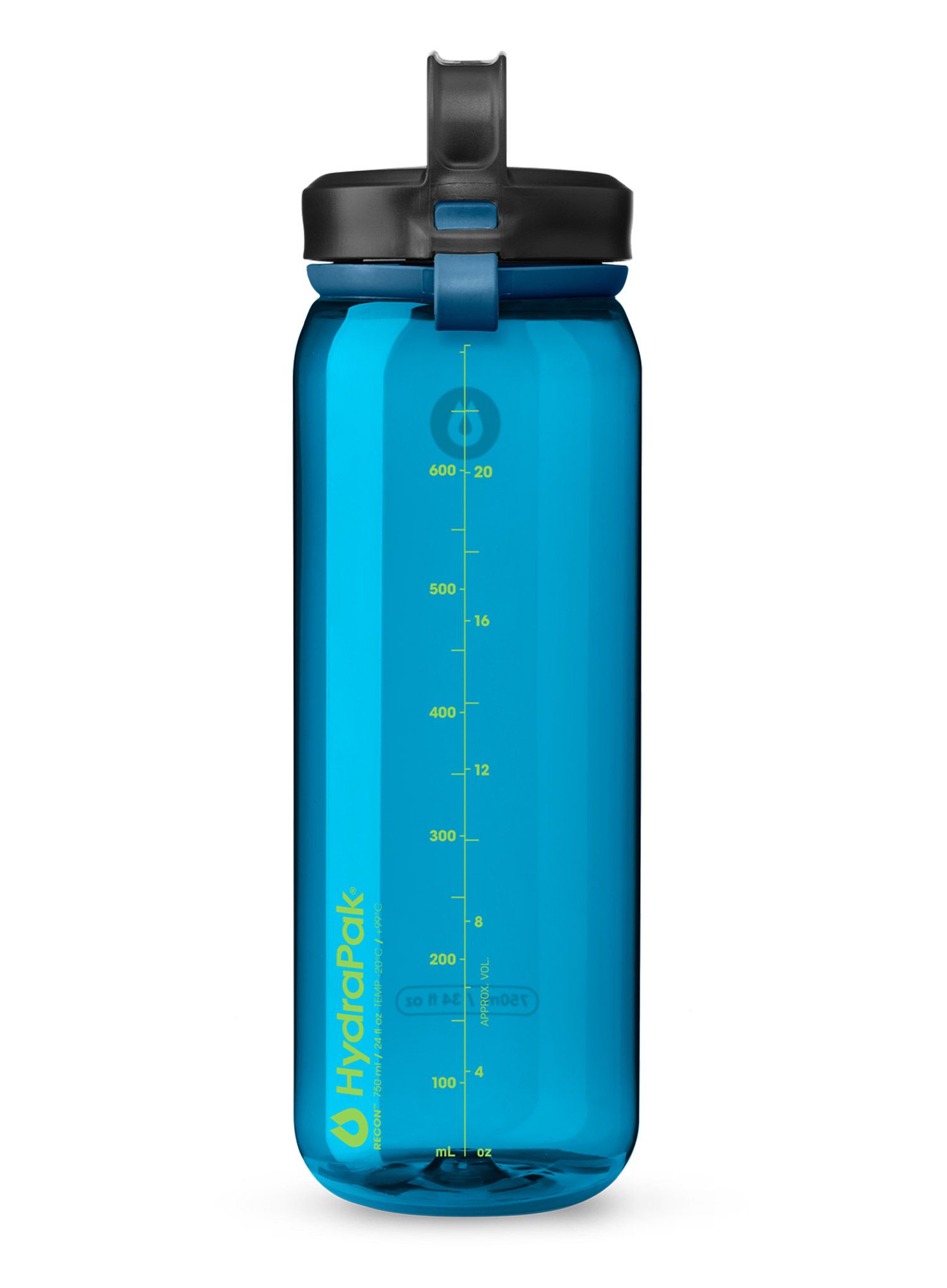Trinkflasche HydraPak Recon Clip & Carry 750 ml - bay blue