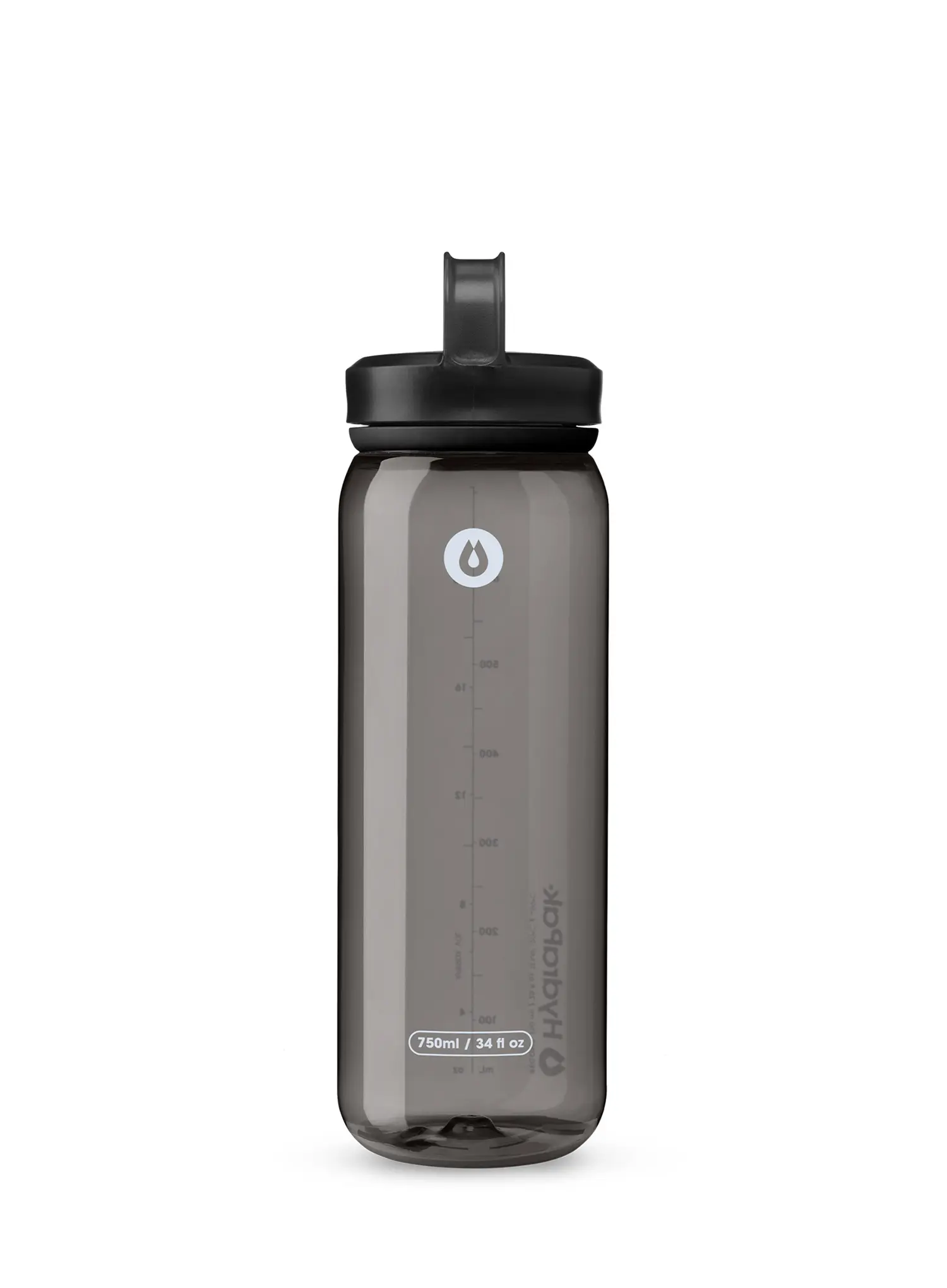Trinkflasche HydraPak Recon Clip & Carry 750 ml - charcoal grey