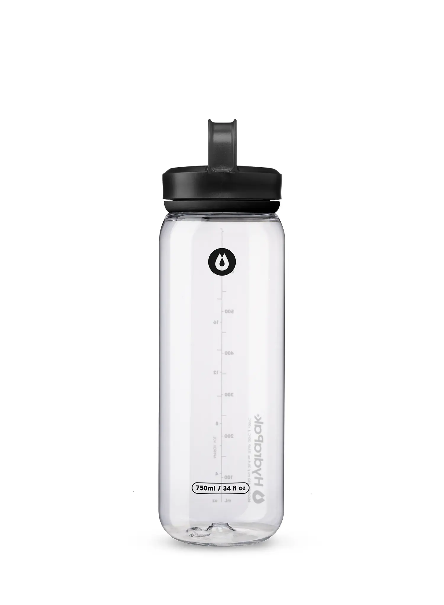 Trinkflasche HydraPak Recon Clip & Carry 750 ml - clear