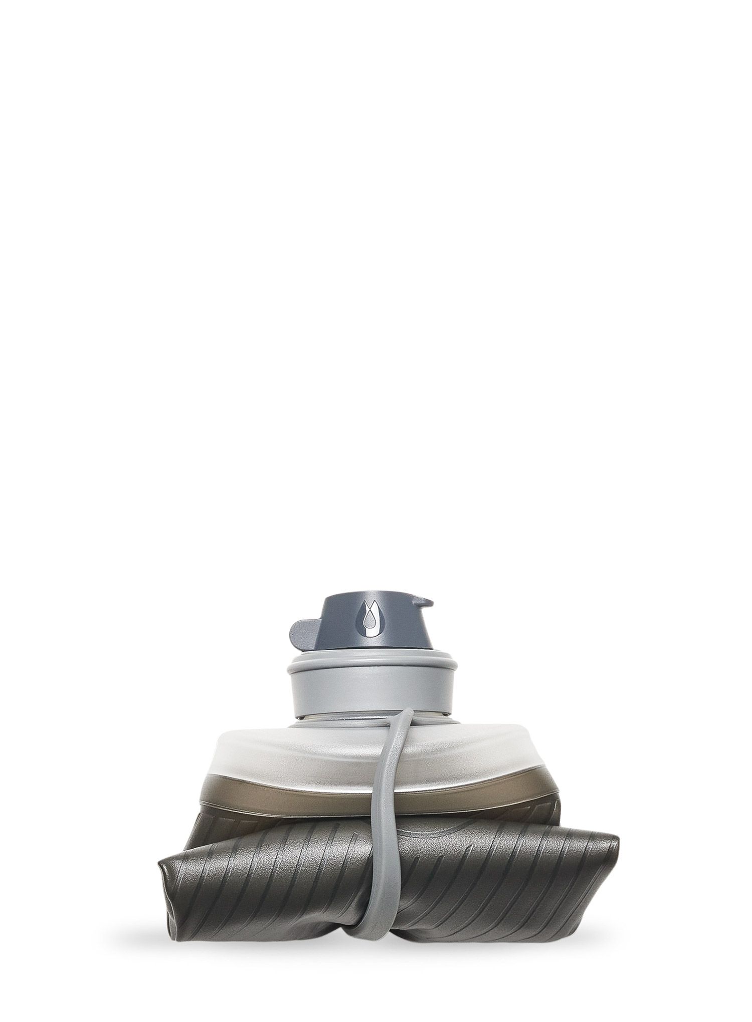 Flasche HydraPak Flux Bottle 1L - mammoth grey
