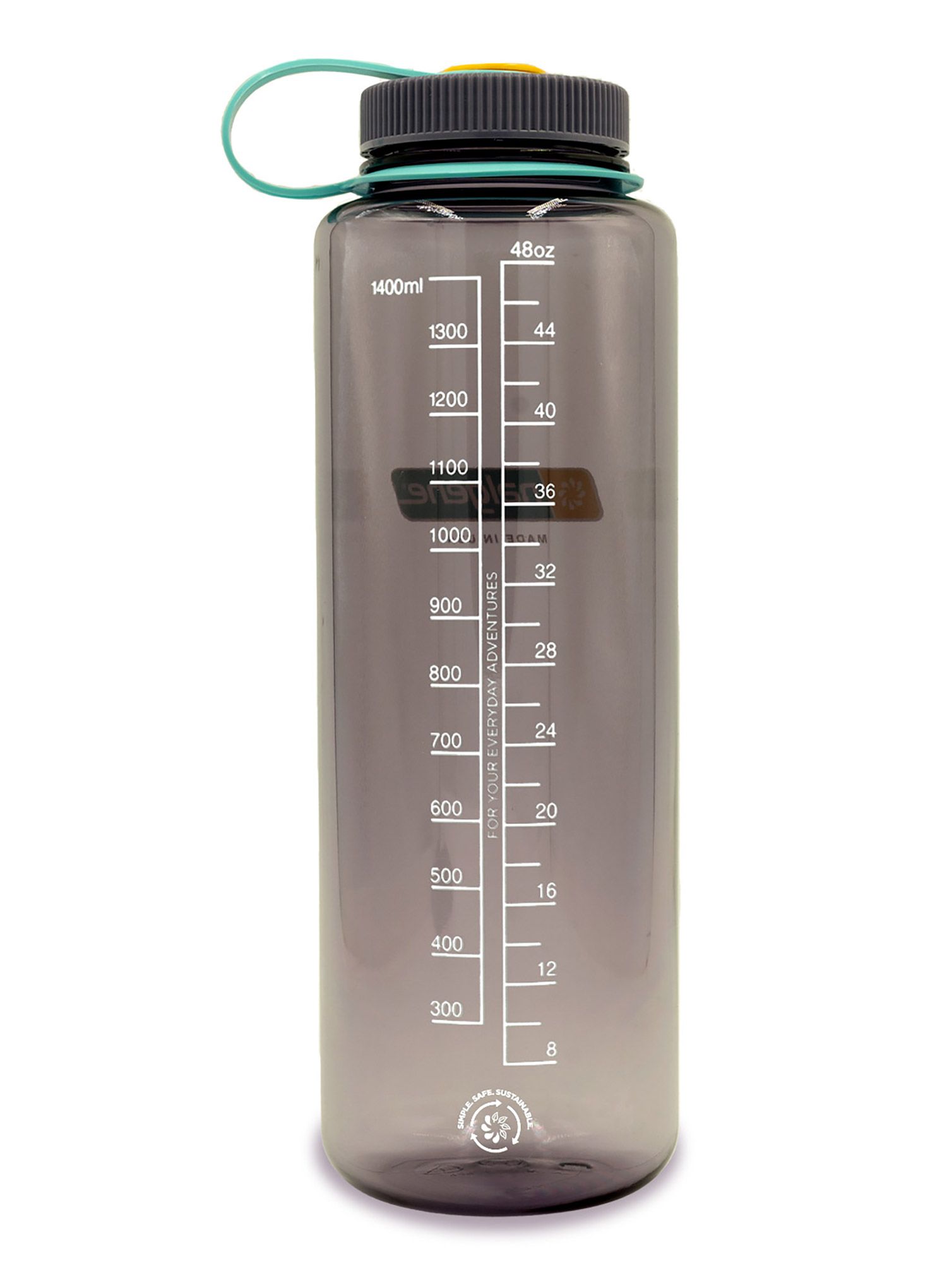 Flasche Nalgene Silo Sustain Wide Mouth 48 oz (1420 ml) - aubergine