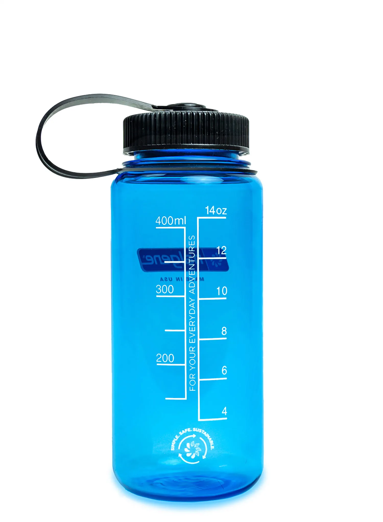 Flasche Nalgene Sustain Wide Mouth 16 oz (473 ml) - slate