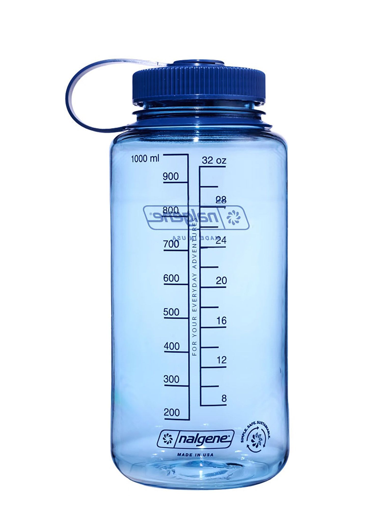 Trinkflasche Nalgene Sustain Wide Mouth 32 oz (946 ml) - baby blue