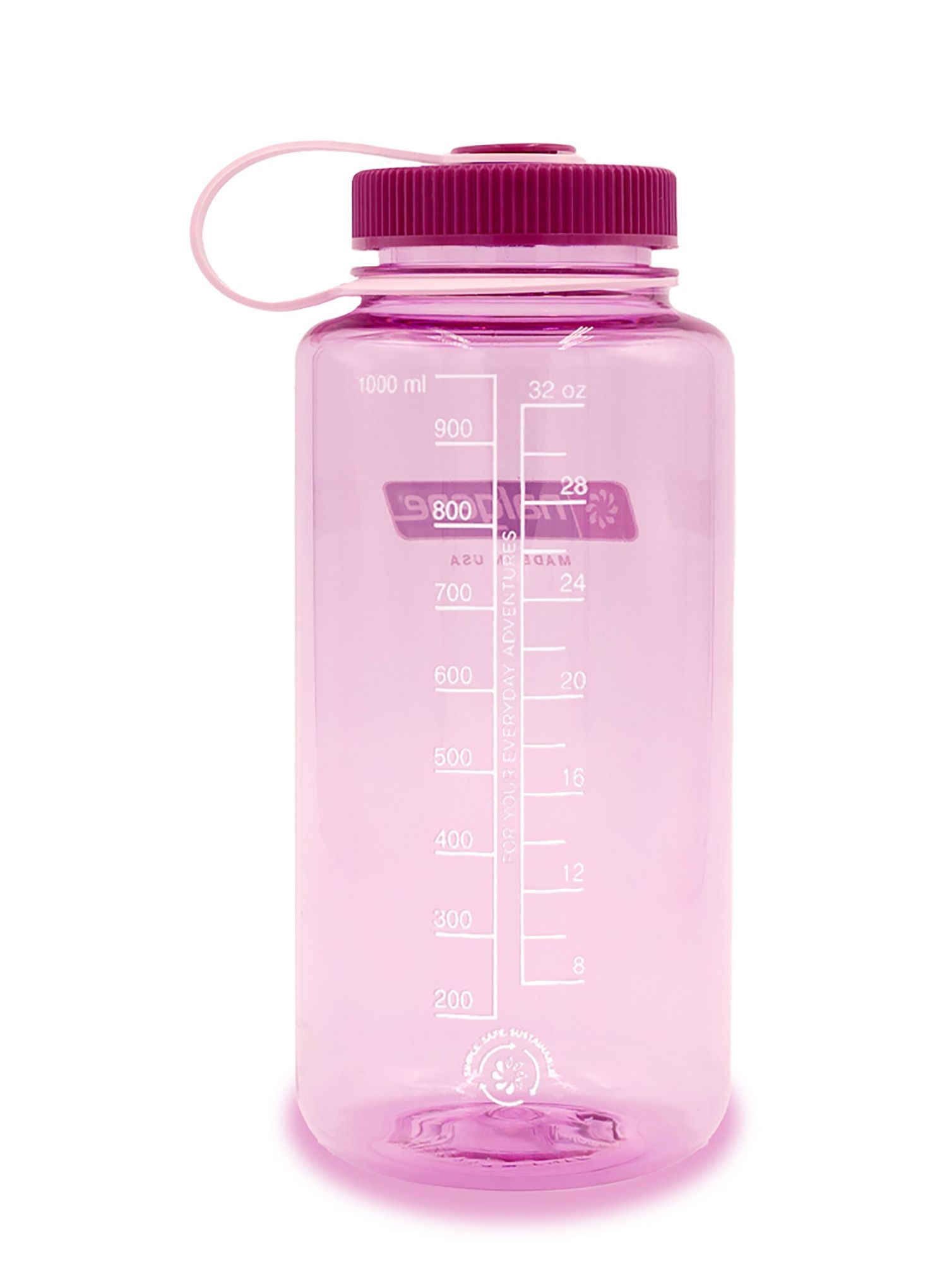 Trinkflasche Nalgene Sustain Wide Mouth 32 oz (946 ml) - cosmo/platinum