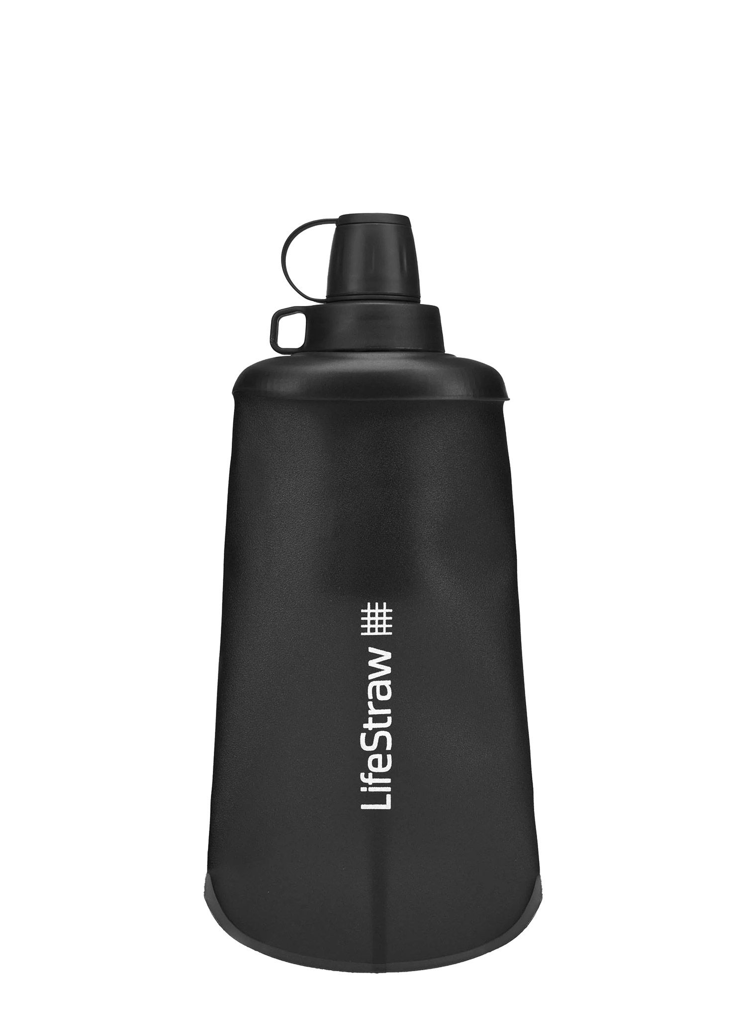 Wasserfilter-Flasche LifeStraw Peak Series Flex Squeeze Bottle 22 oz (650 ml) - dark grey