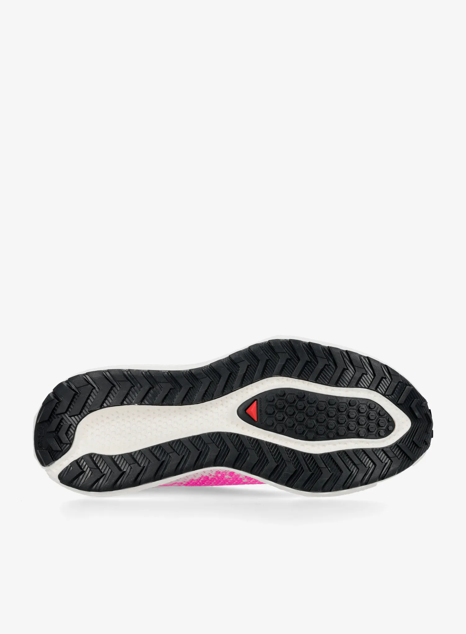 Laufschuhe Damen Salomon Aero Glide 4 Grvl - vanilla/pink/black