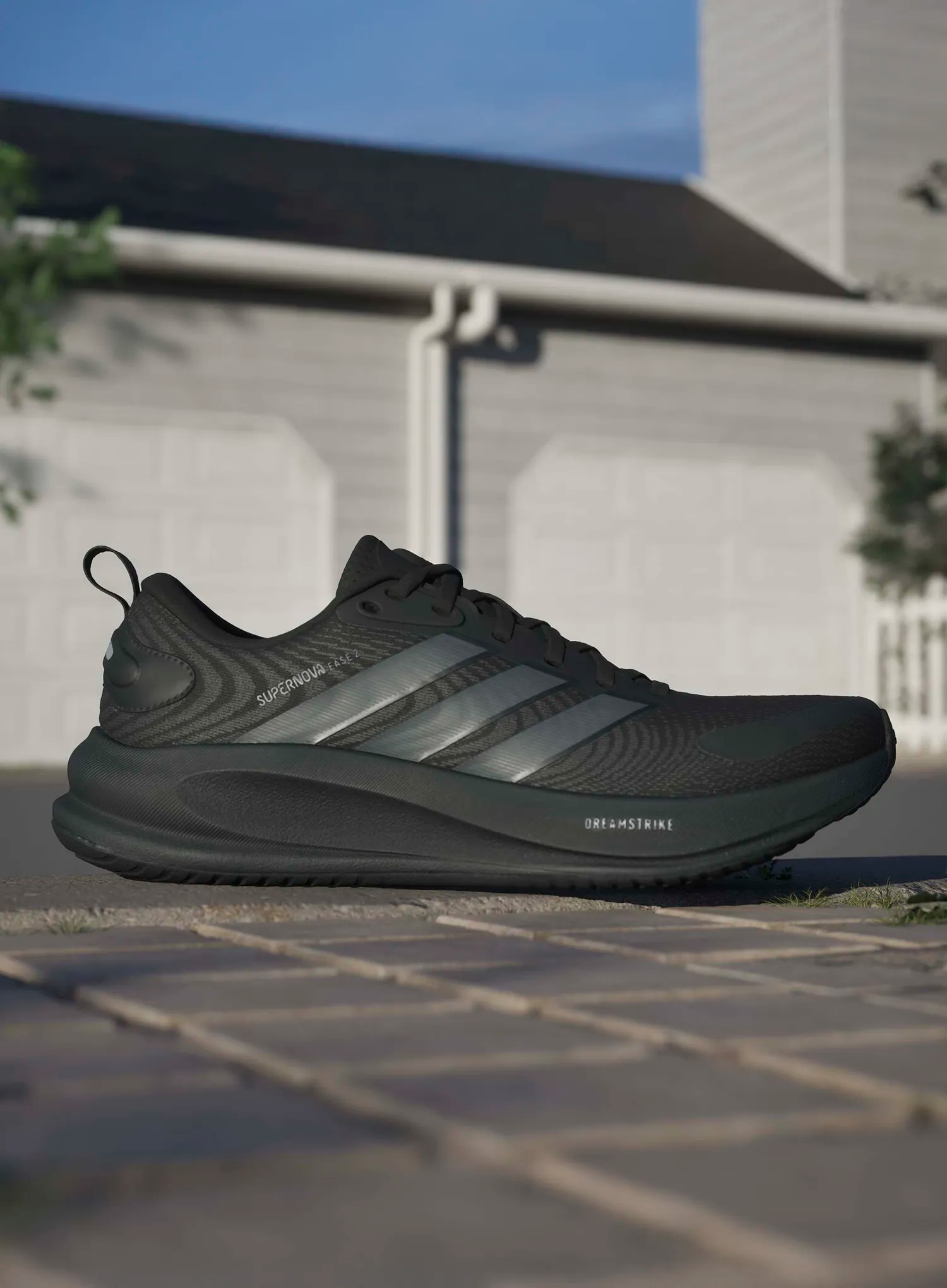 Laufschuhe Herren adidas Supernova Ease 2 - core black/grey five/carbon