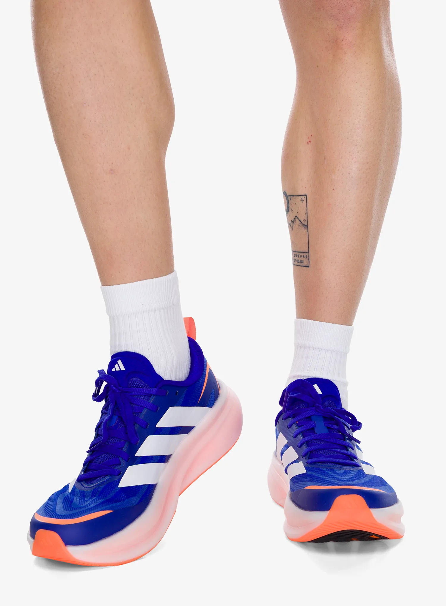 Laufschuhe Herren adidas Supernova Glide - luc blue/white/semi luc blue