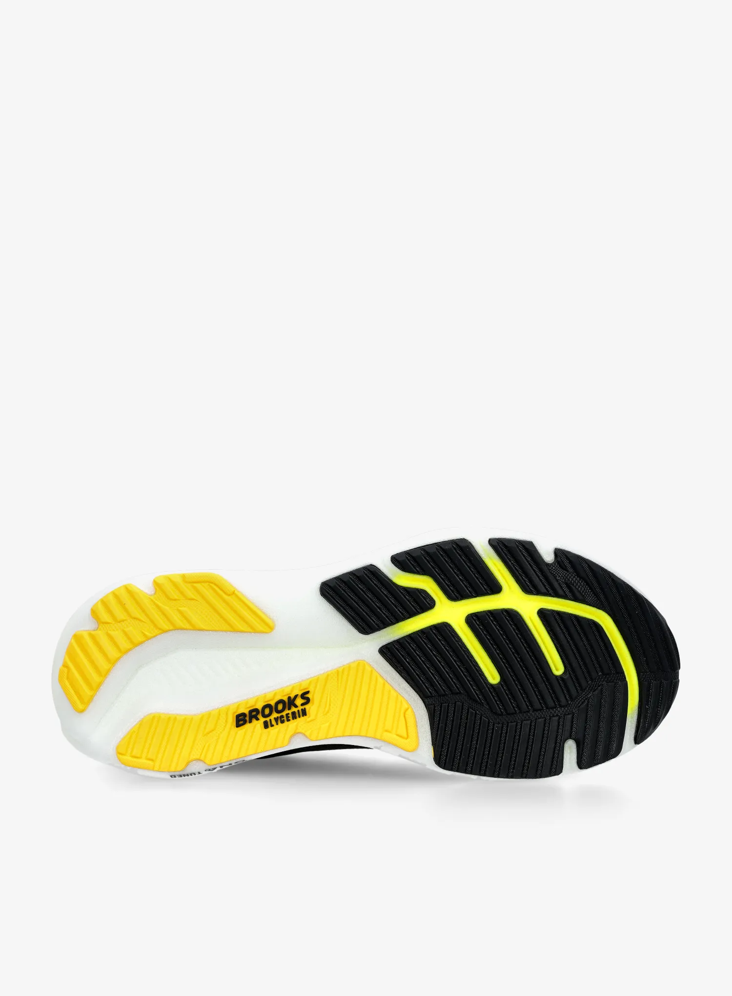 Laufschuhe Herren Brooks Glycerin 23 - black/cyber yellow/nightlife